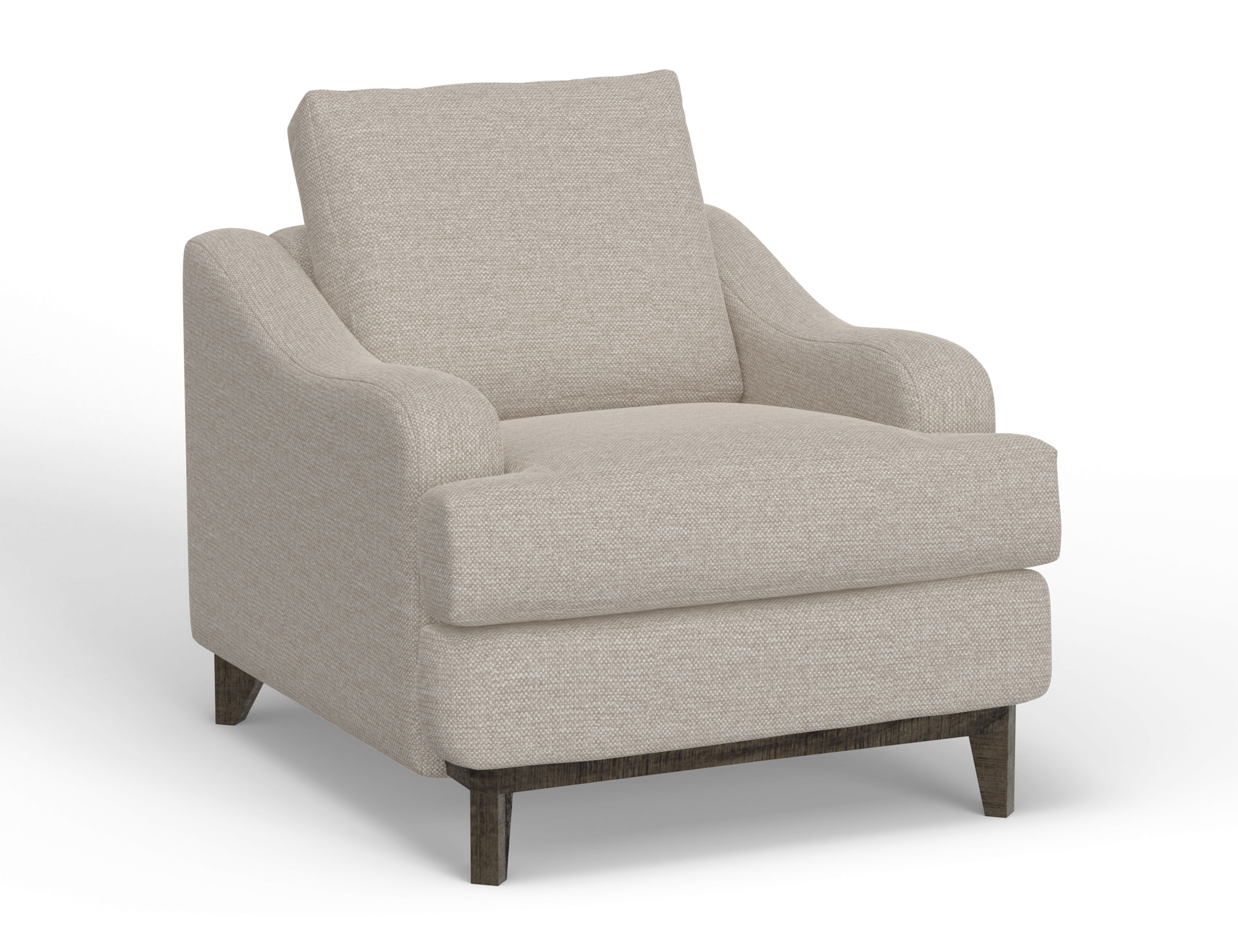 IFD Alfa Agreeable Gray Armchair