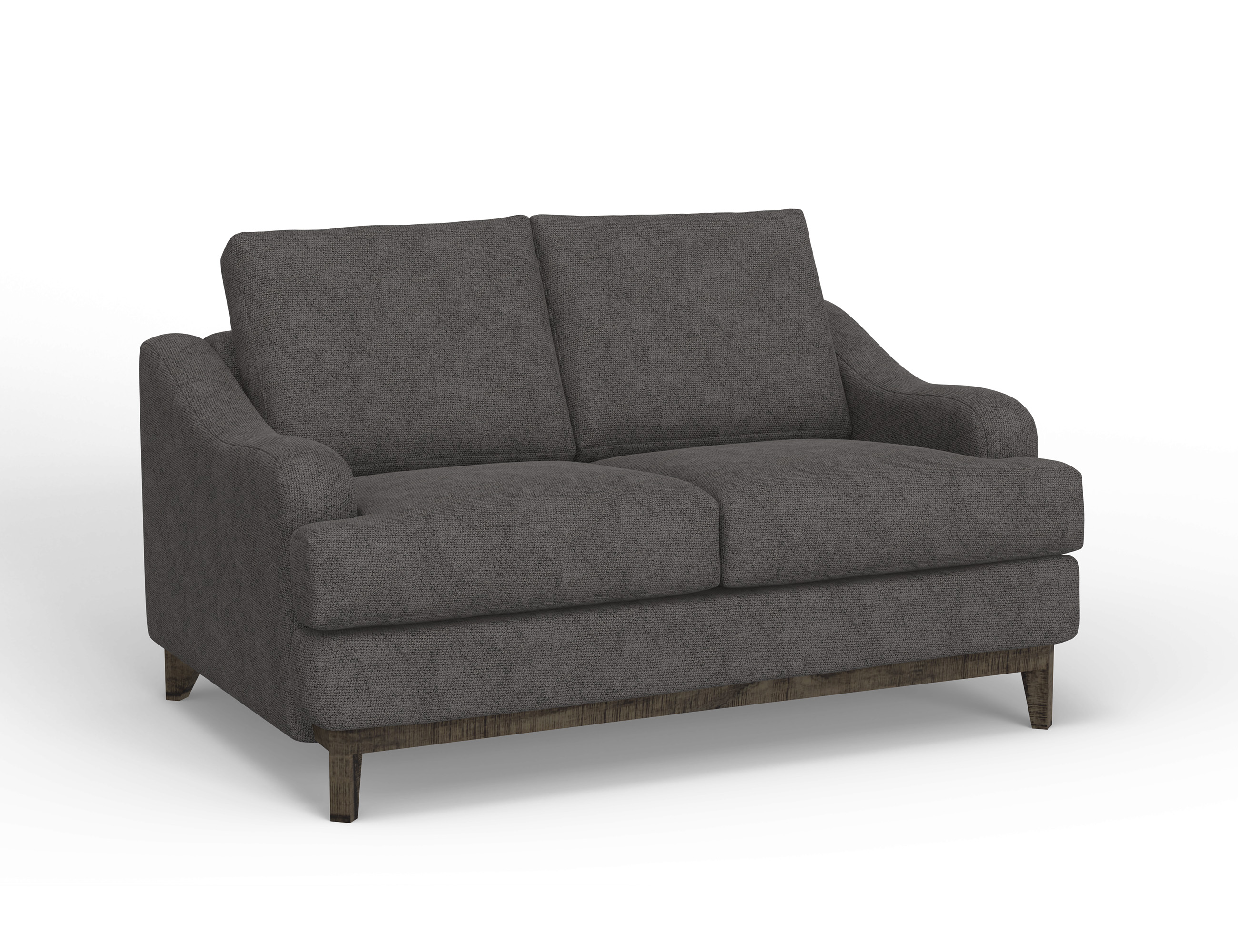 Wooden Frame & Base, Loveseat