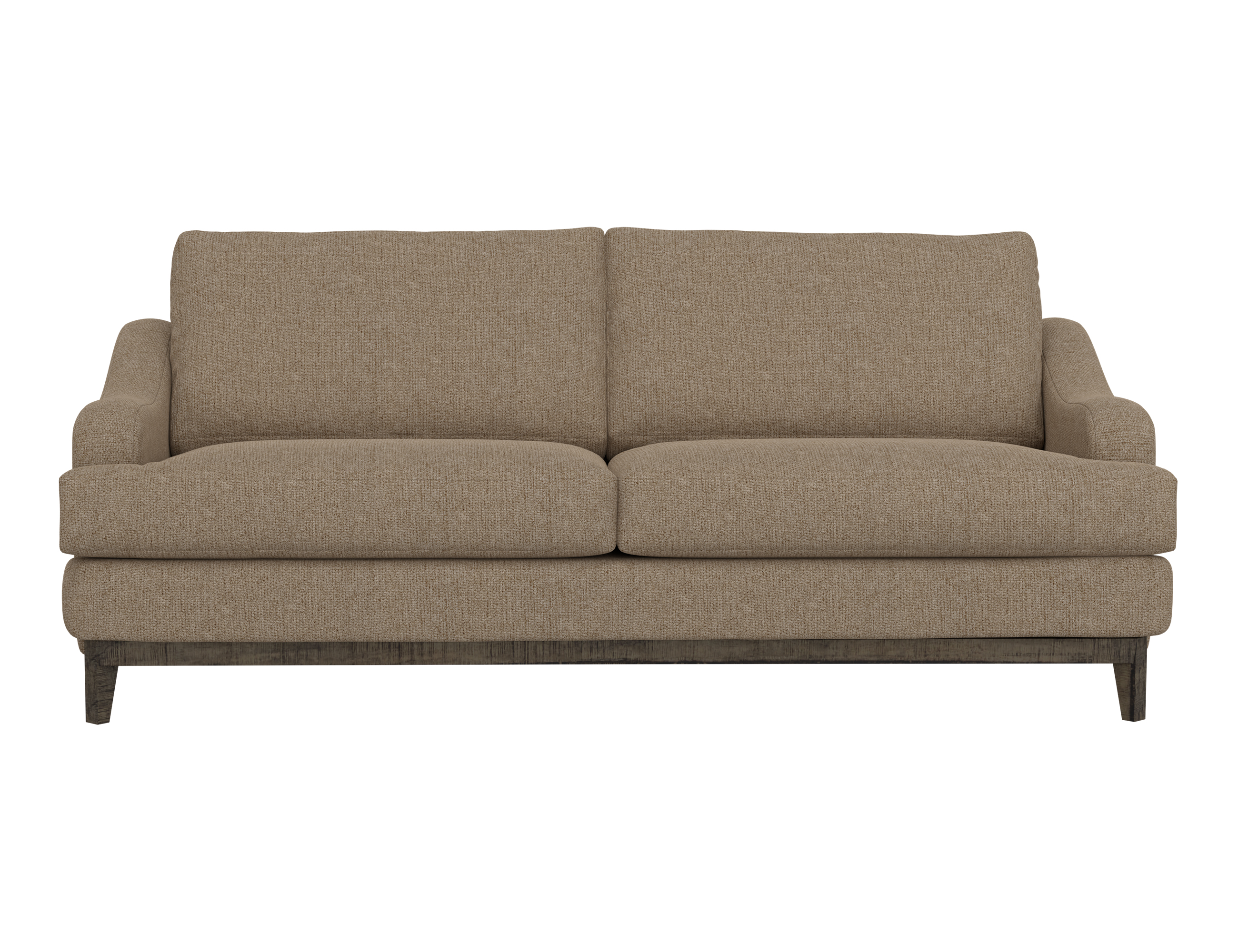 IFD Alfa Brown Camel Sofa