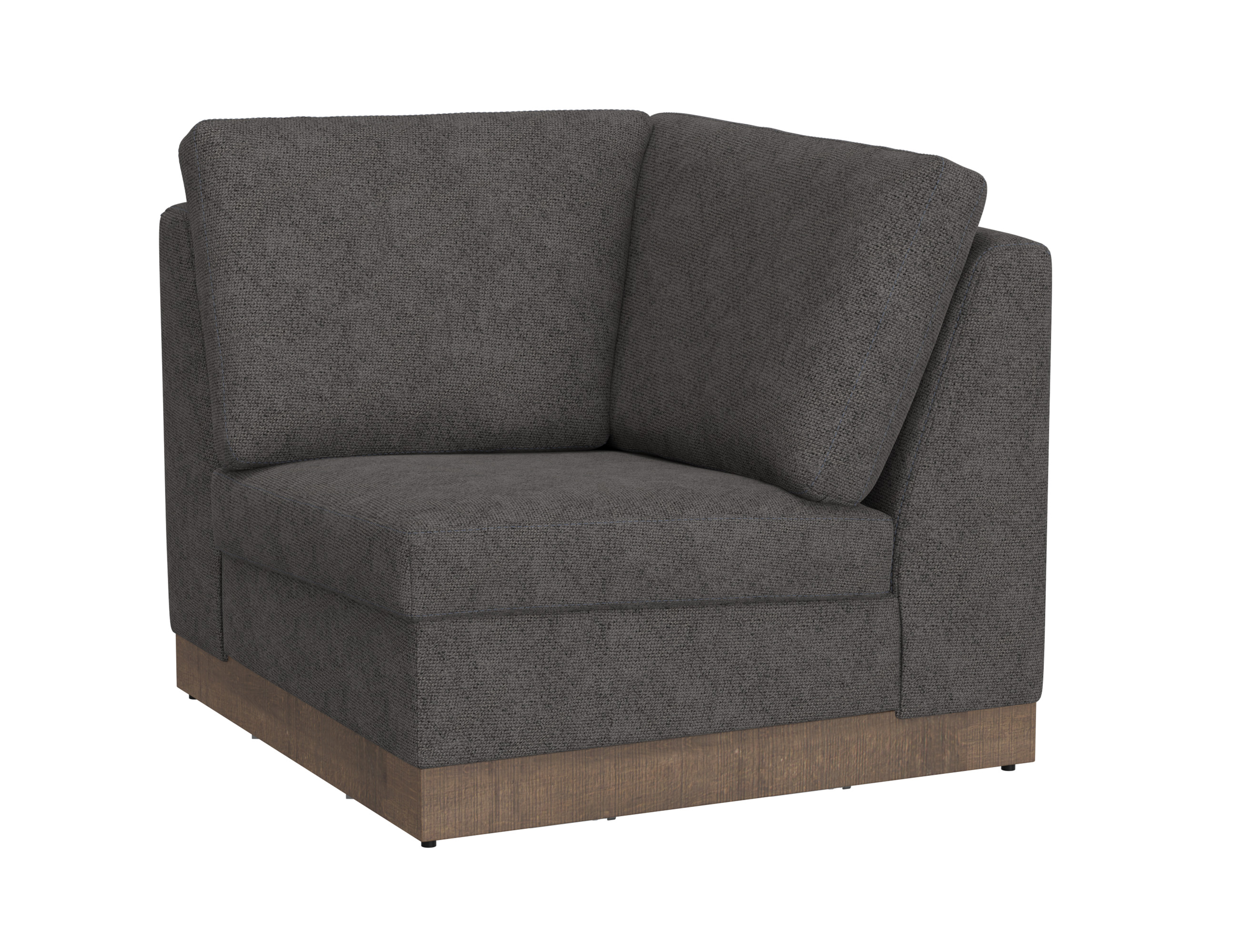 Wooden Frame & Base, Corner Square Wedge