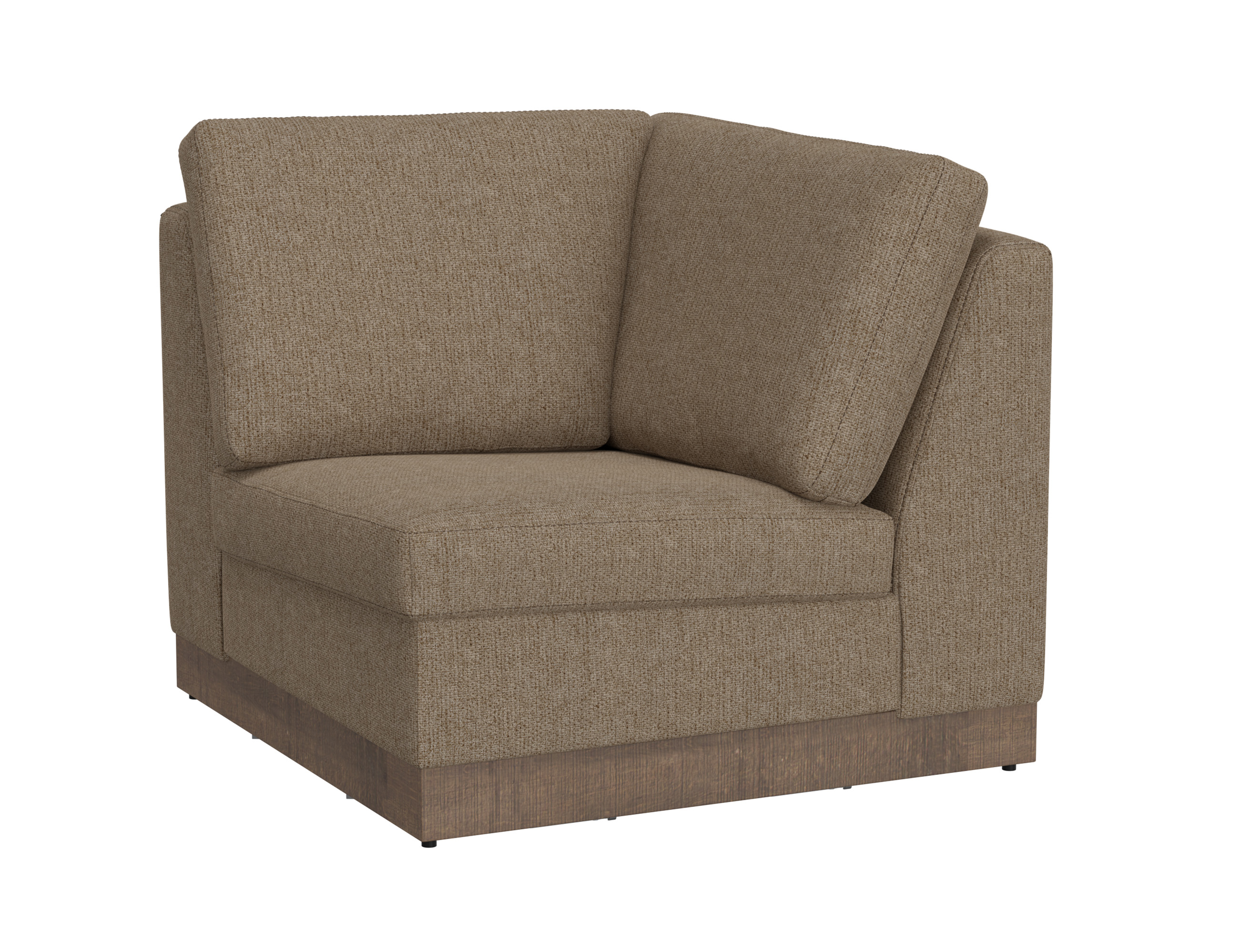 Wooden Frame & Base, Corner Square Wedge