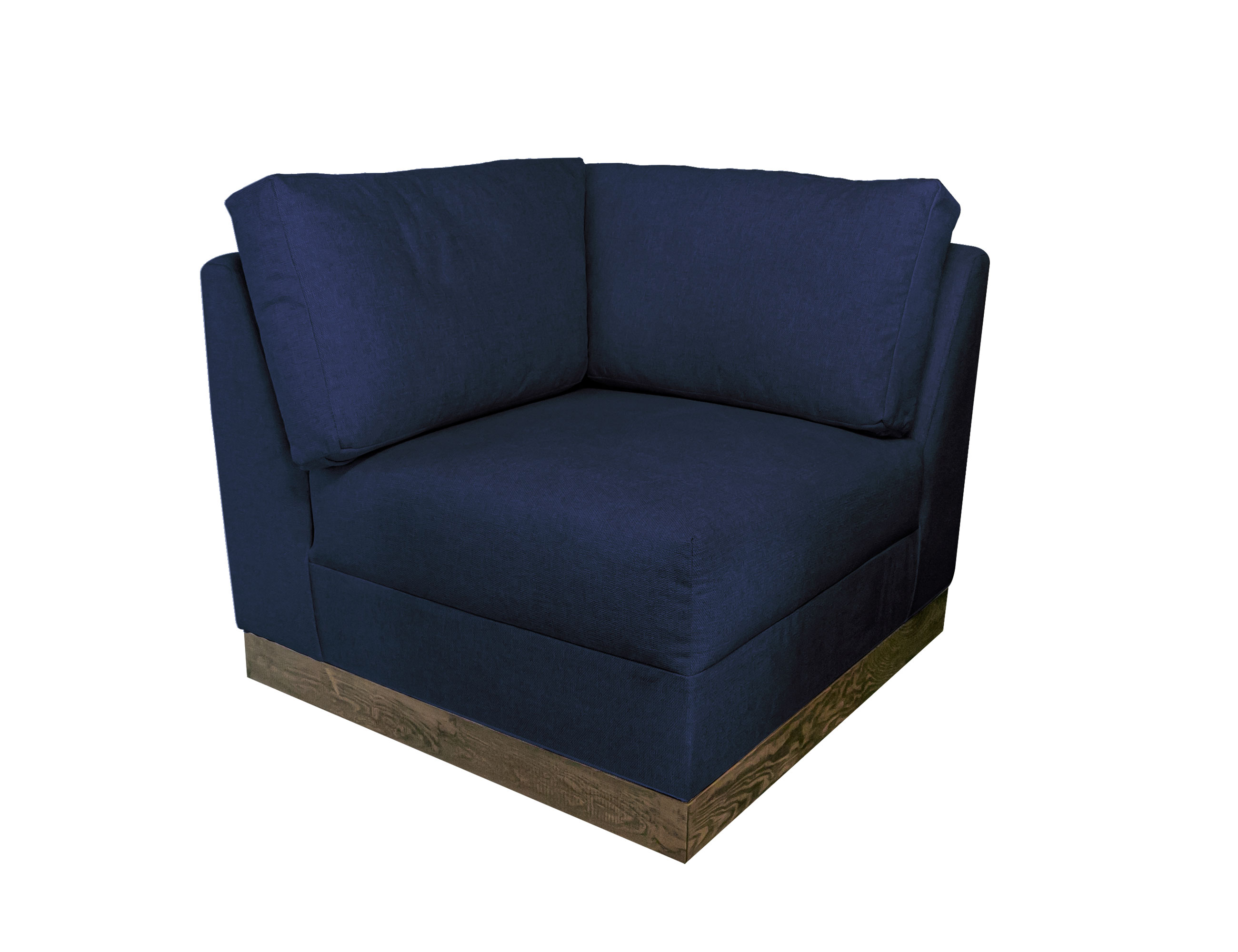 Wooden Frame & Base, Corner Square Wedge
