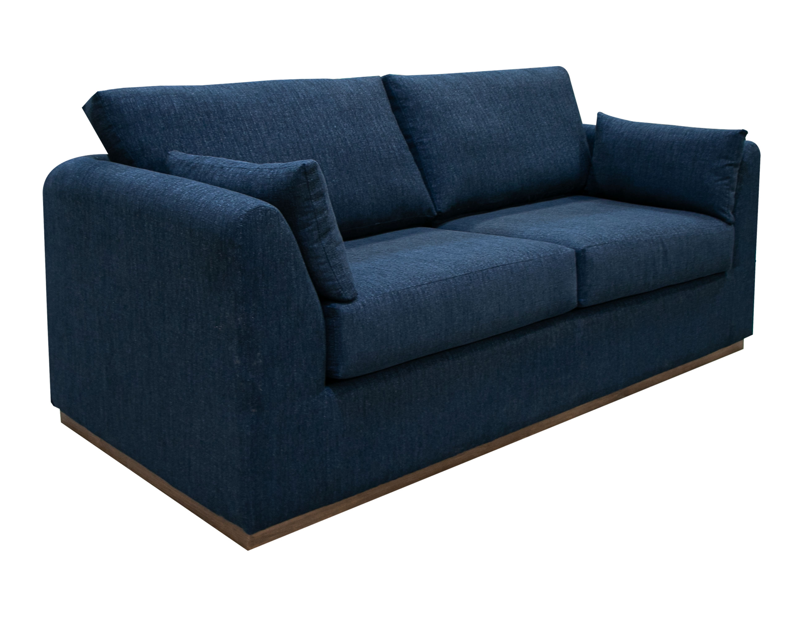 Wooden Frame & Base, Loveseat