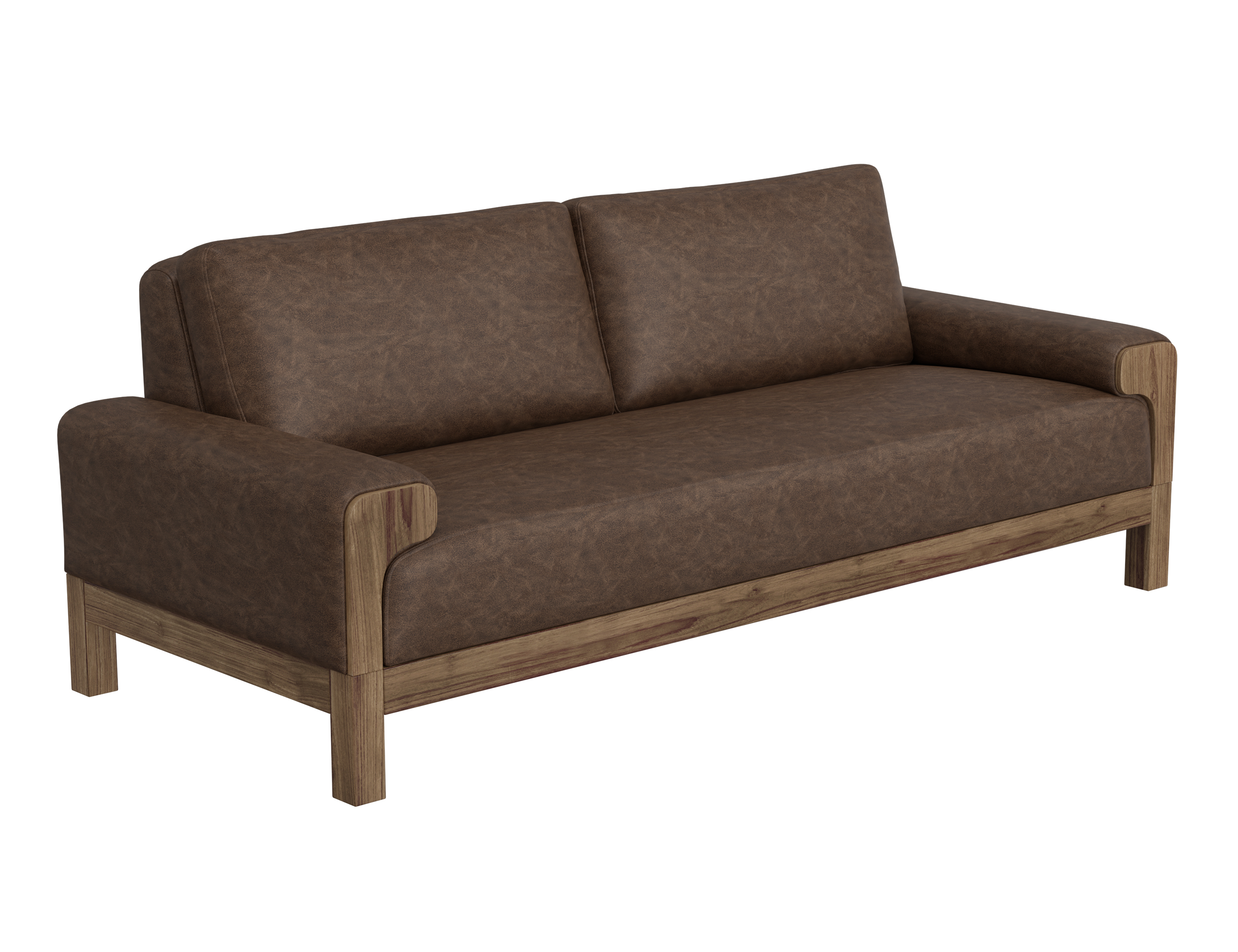 Wooden Frame & Base, Sofa