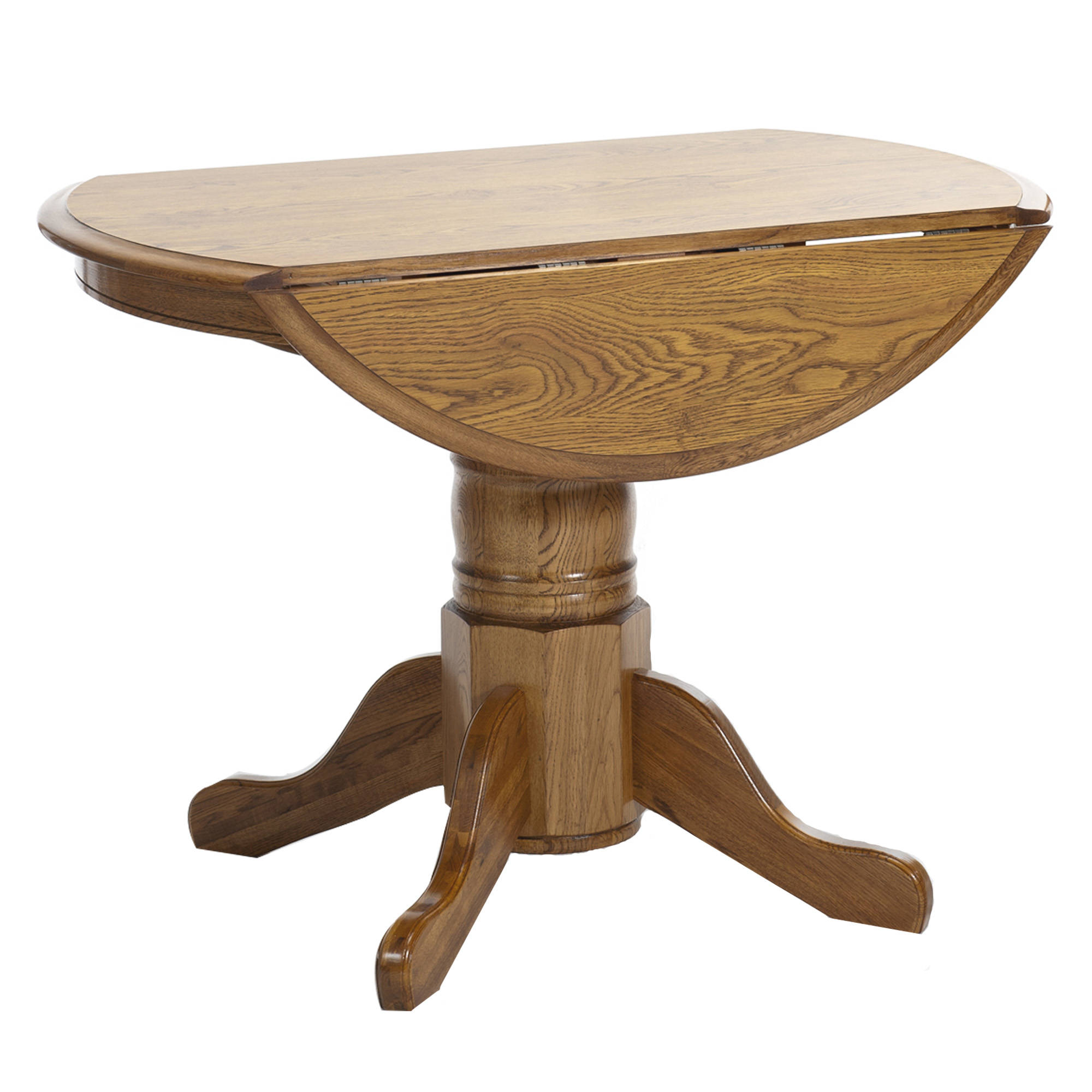 Intercon Classic Oak Chestnut Laminate Drop Leaf Dining Table