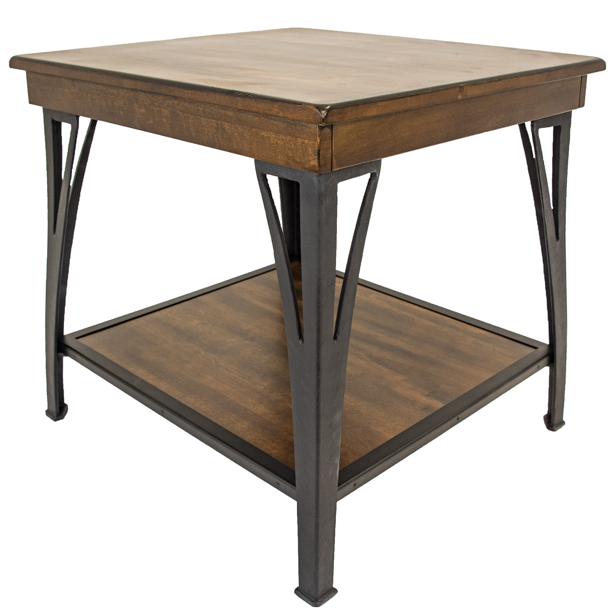 Intercon The District Copper End Table
