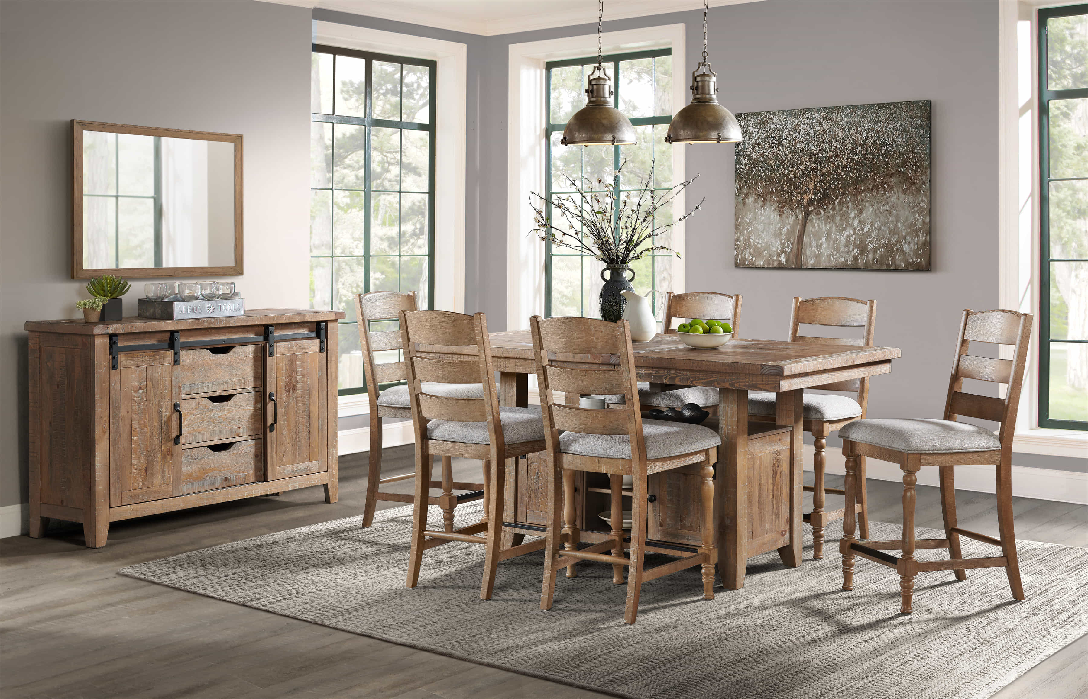 Intercon Highland Dining Room Set - Thumbnail 3