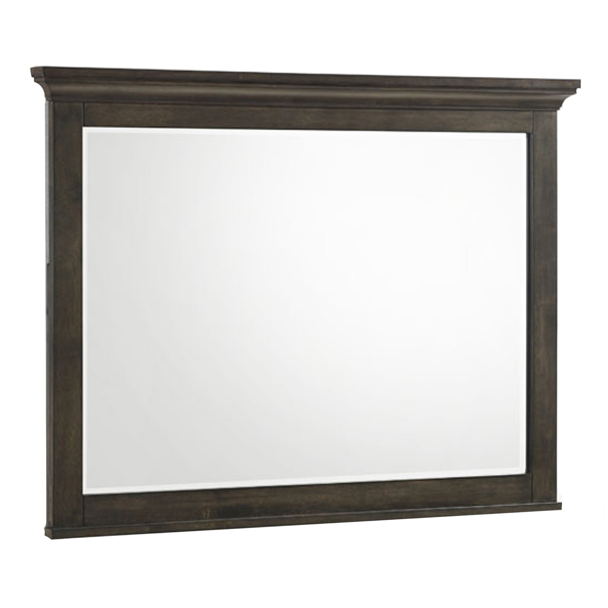 Intercon Hawthorne Brushed Charcoal Landscape Mirror