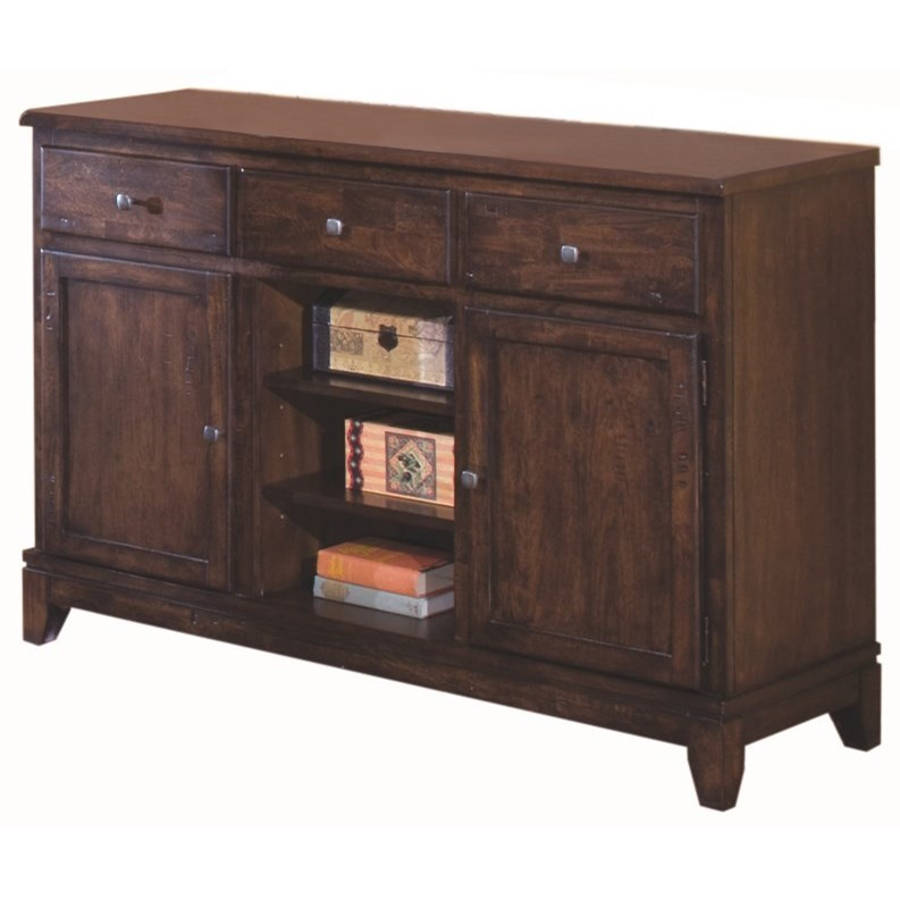 Intercon Kona Raisin Shelves Server