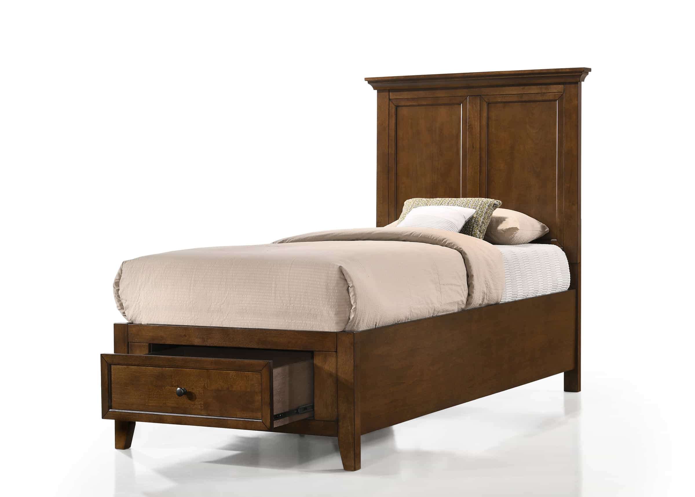 Twin Storage Footboard w/Deck