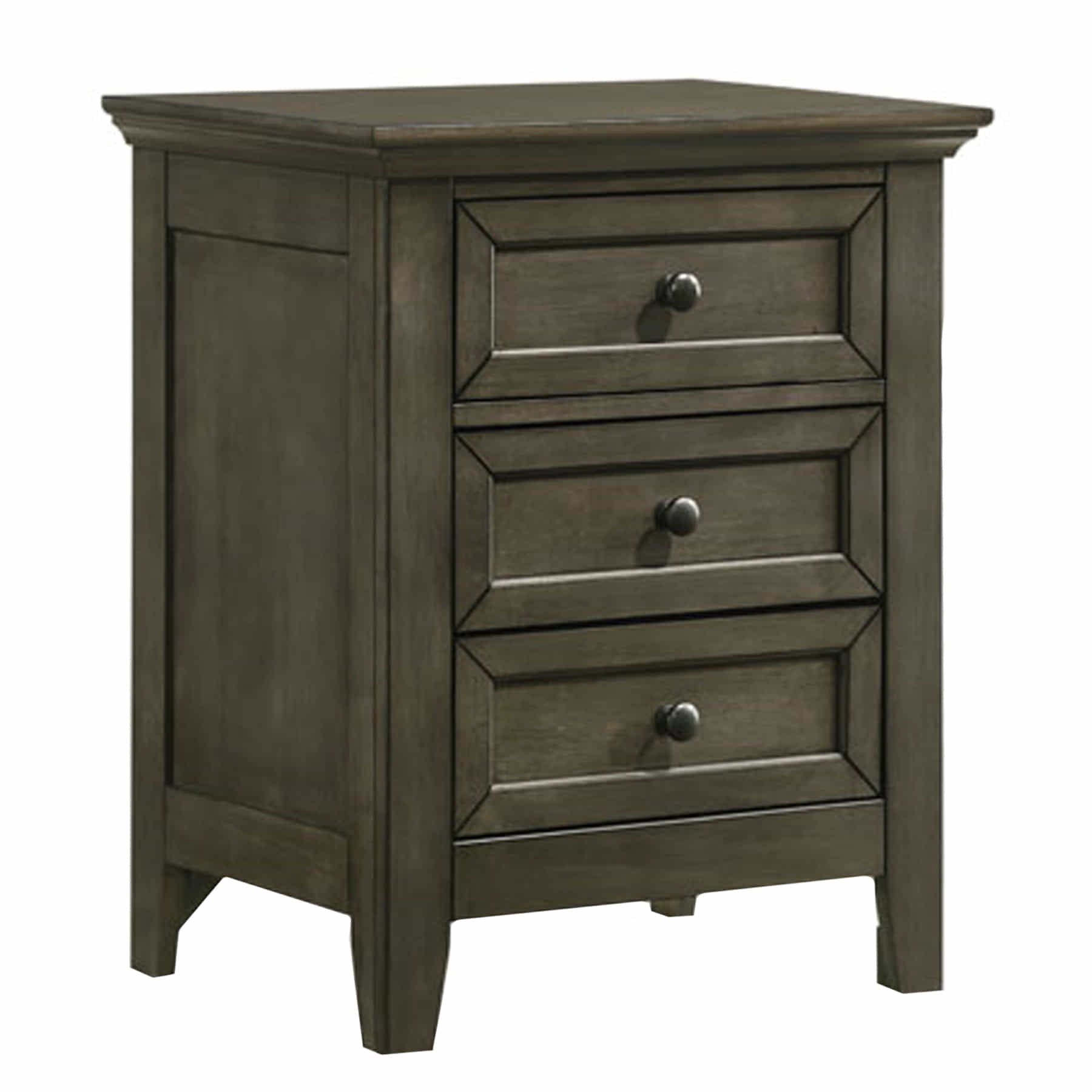 Nightstand, 3 Drawer