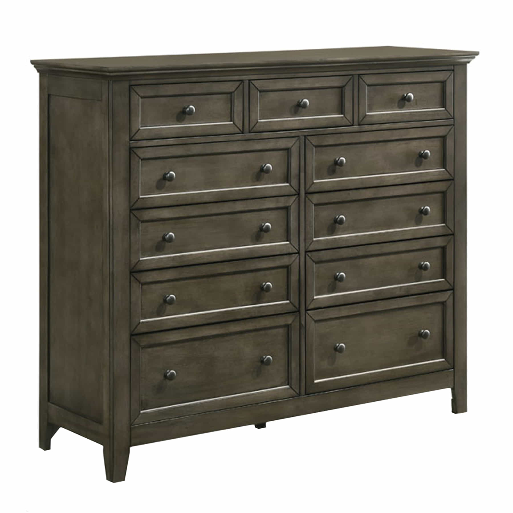 Intercon San Mateo Gray 11 Drawer Chest