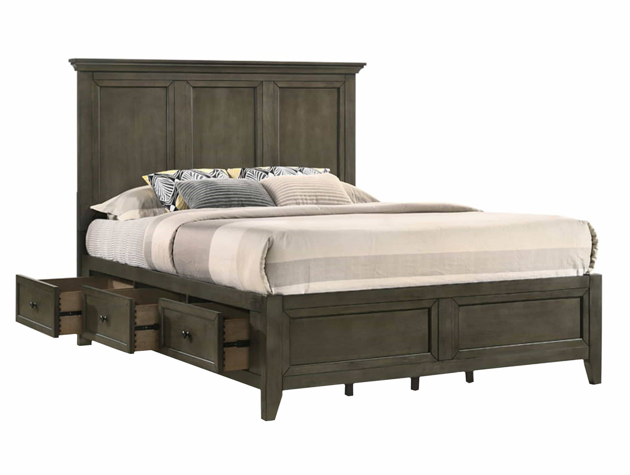 Queen Side Storage Bed Rail (1pc)