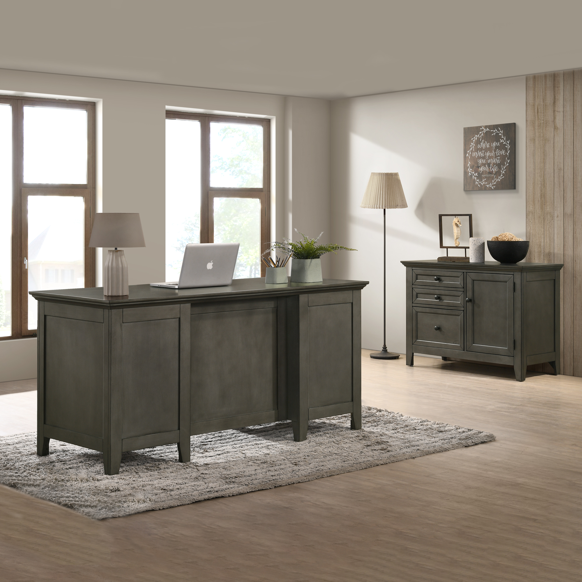 Intercon San Mateo Executive Desk - Thumbnail 2