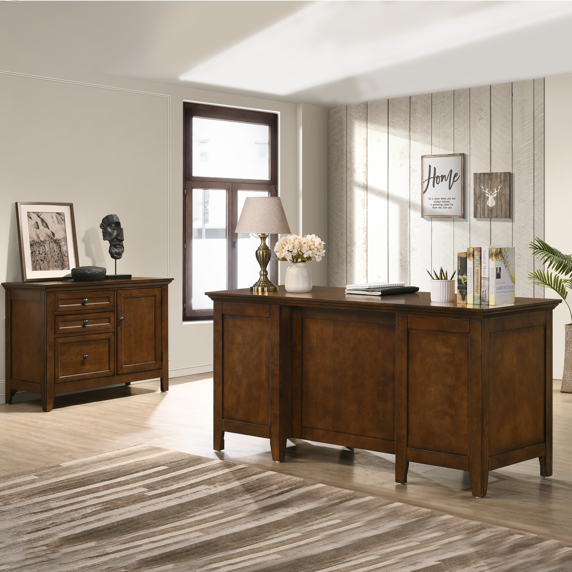 Intercon San Mateo Executive Desk - Thumbnail 4