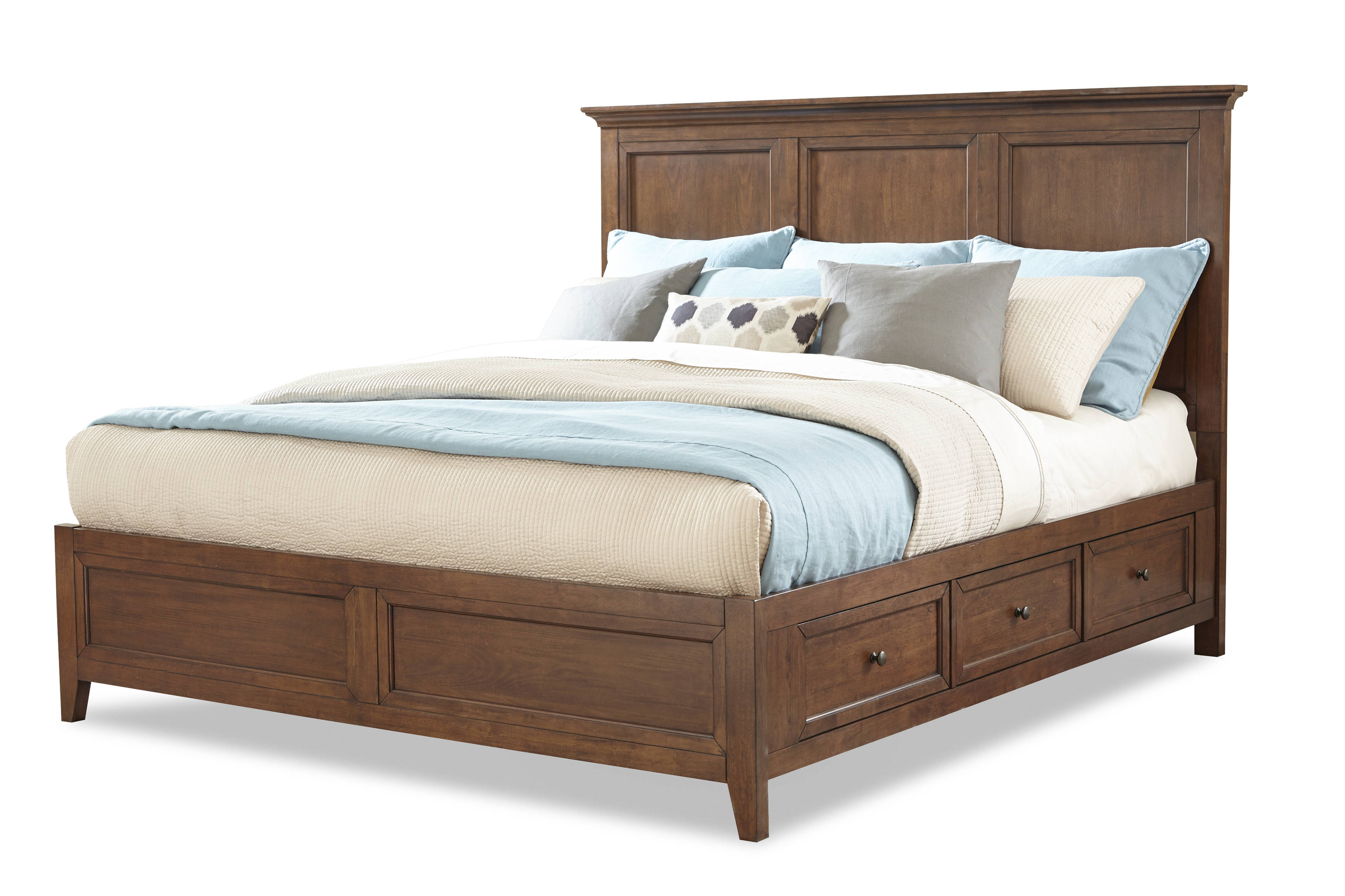 Intercon San Mateo Tuscan Queen Storage Bed