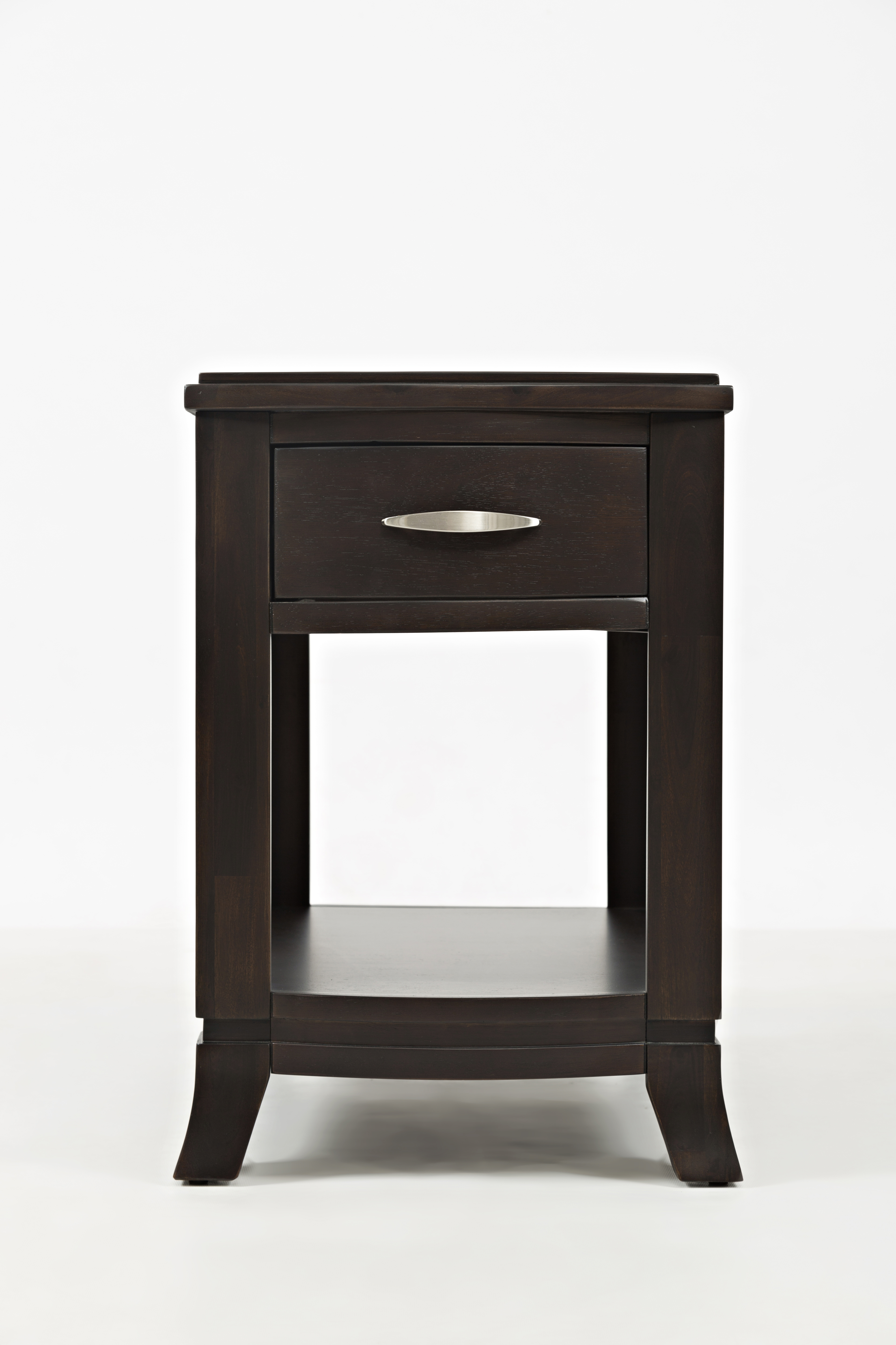 Jofran Furniture Downtown Dark Merlot Chairside Table
