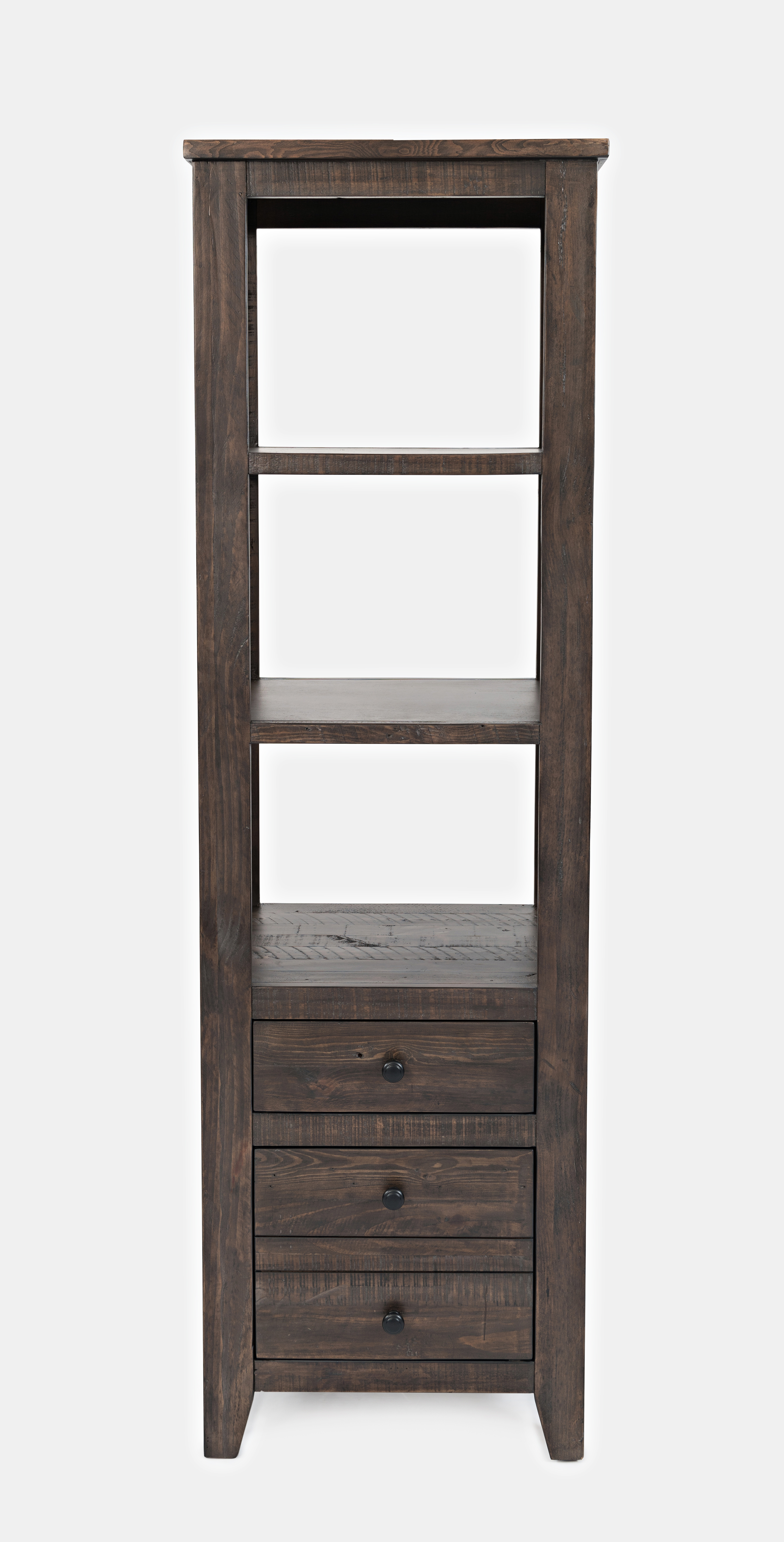Jofran Furniture Madison County Barnwood Brown 22 Inch Pier