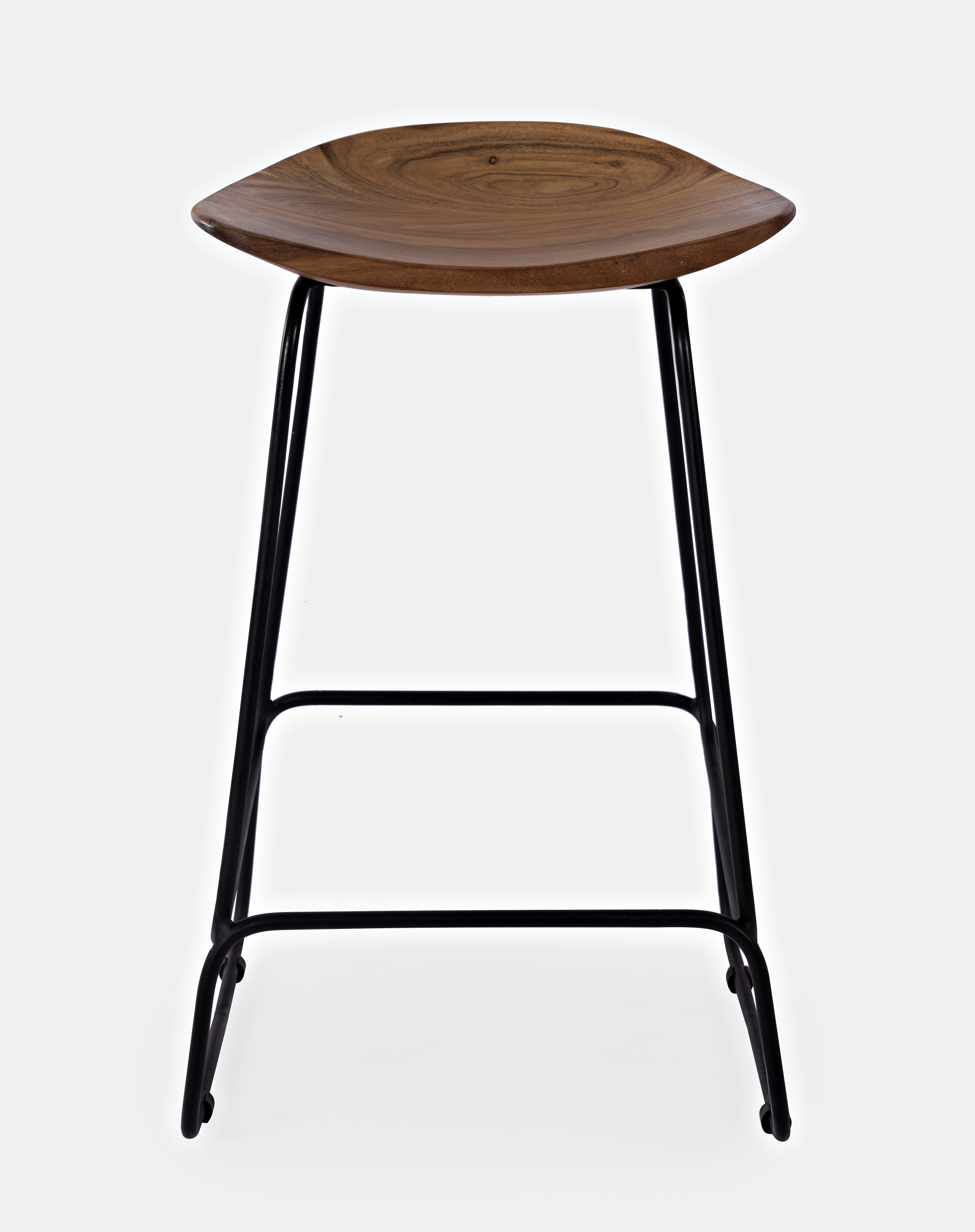 2 Jofran Furniture Natures Edge Chestnut Backless Counter Height Stools