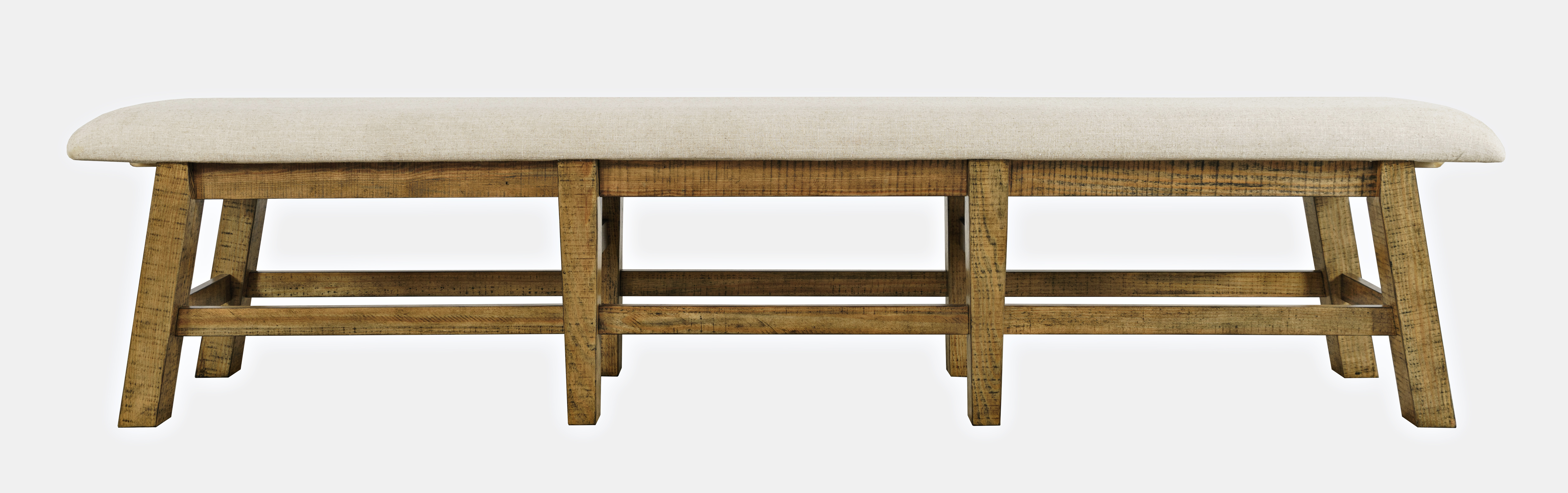 Jofran Furniture Telluride Gold 85 Inch Dining Bench
