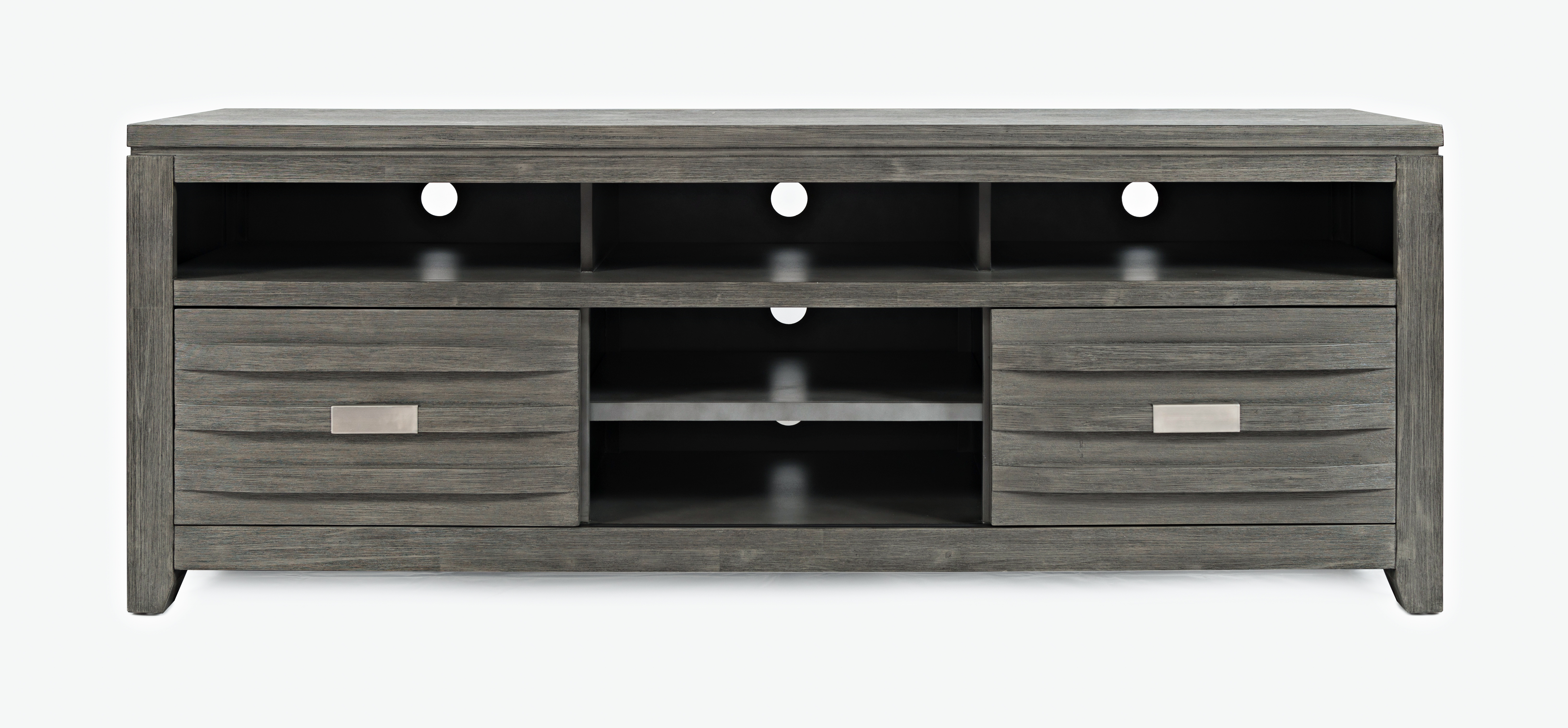 Jofran Furniture Altamonte Brushed Grey 70 Inch Console