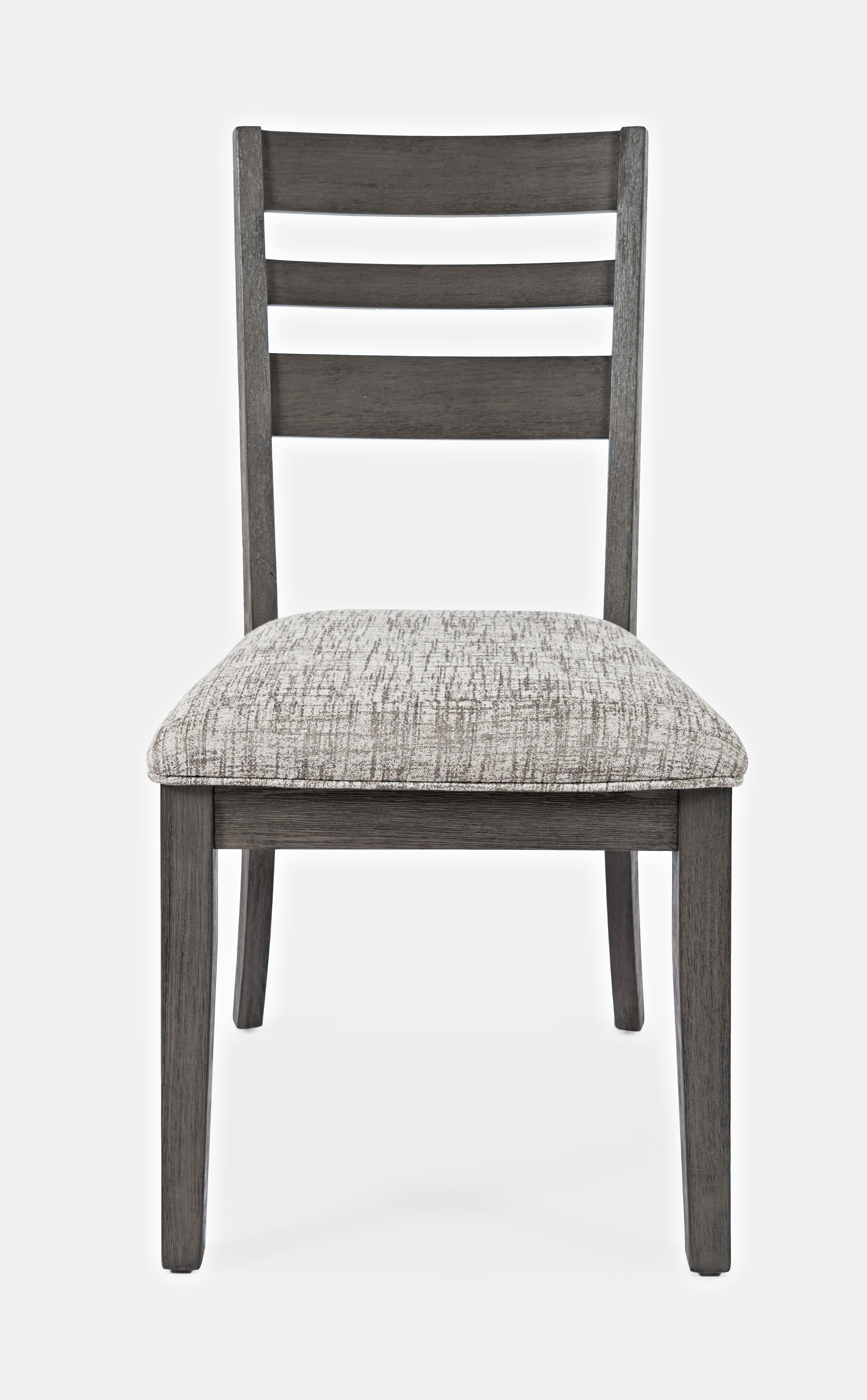 2 Jofran Furniture Altamonte Brushed Grey Ladder Back Chairs