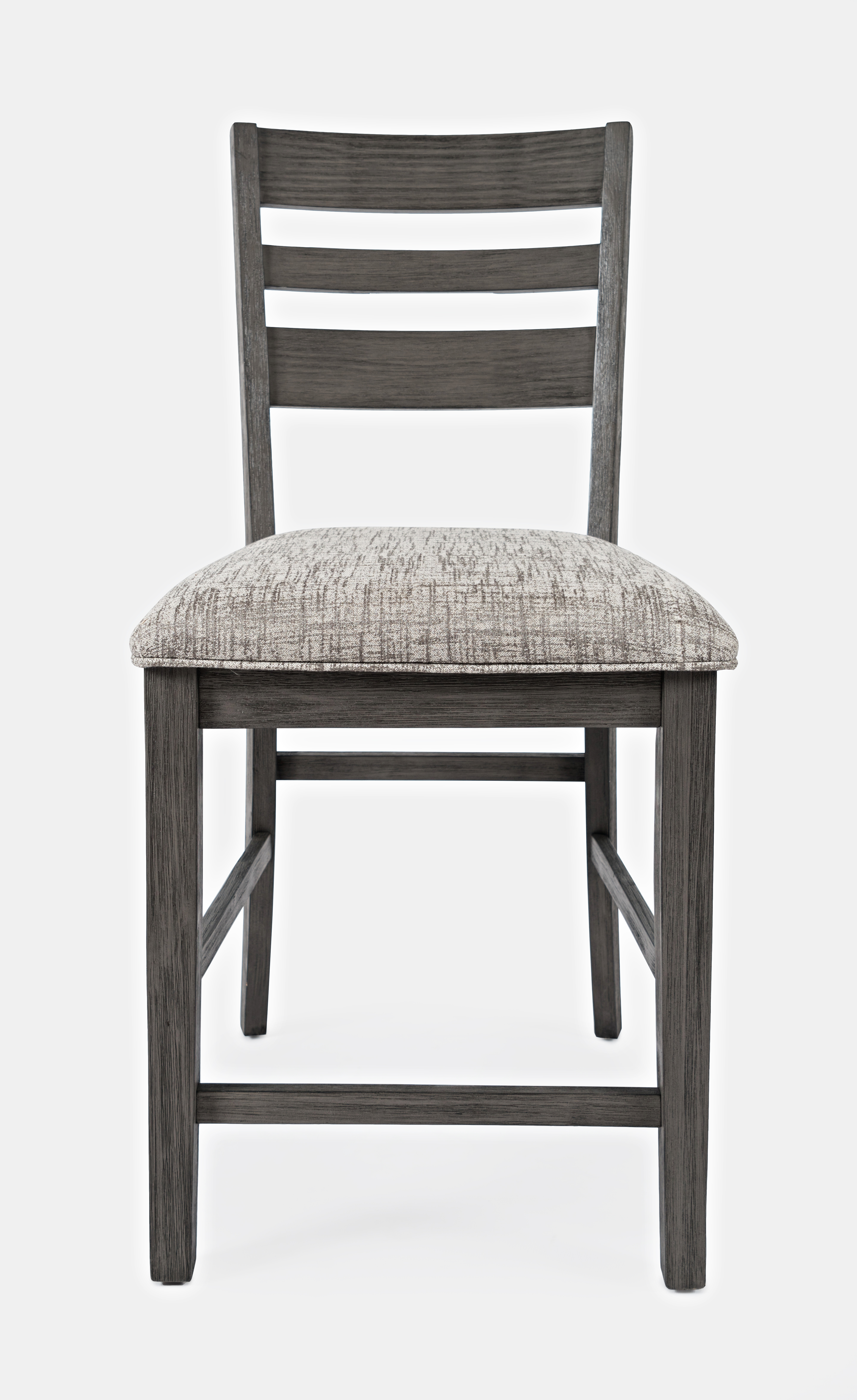 Altamonte Contemporary Ladderback Upholstered Counter Stool (Set of 2)