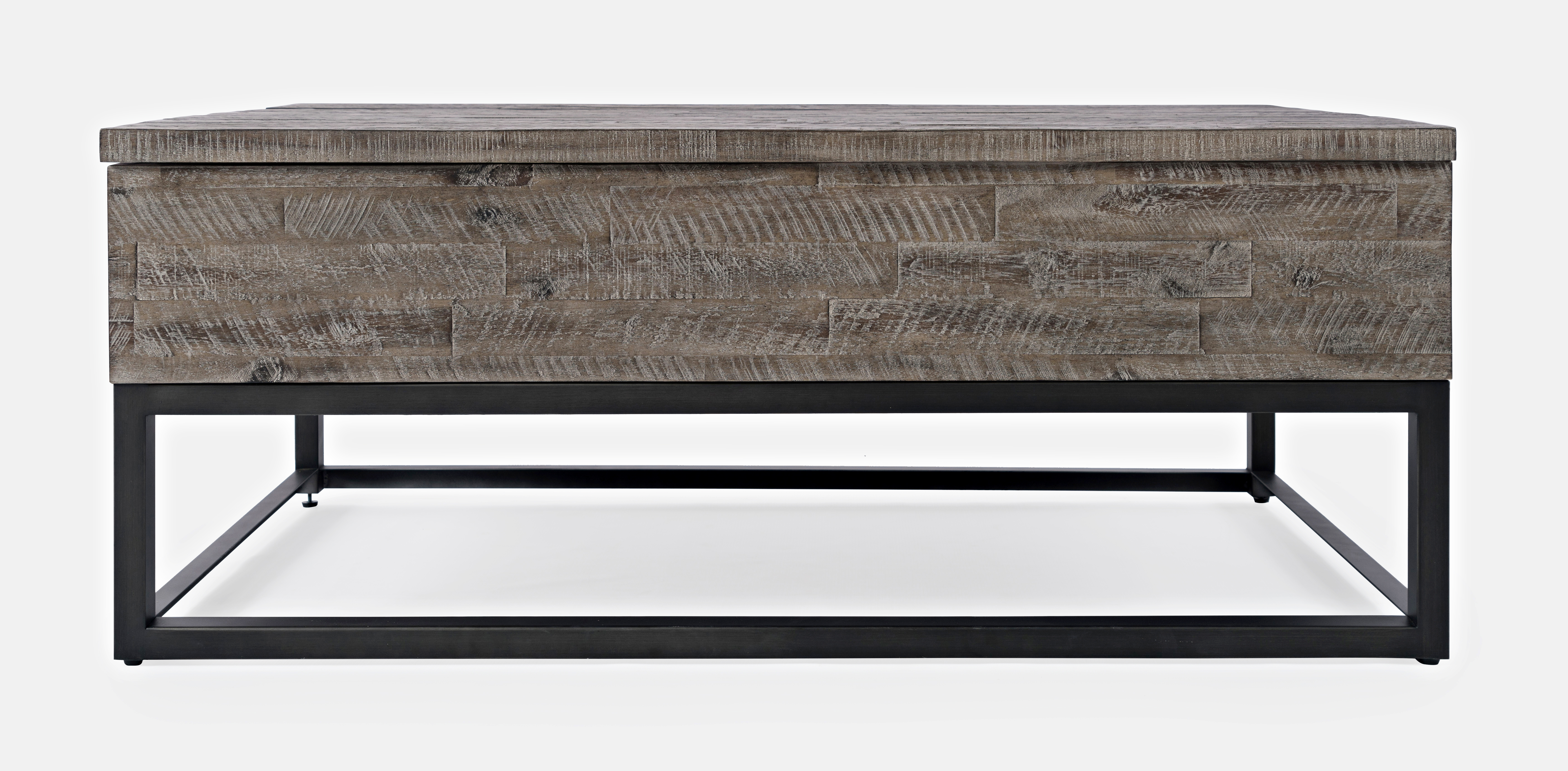Jofran Furniture East Hampton Distressed Grey Lift Top Coffee Table