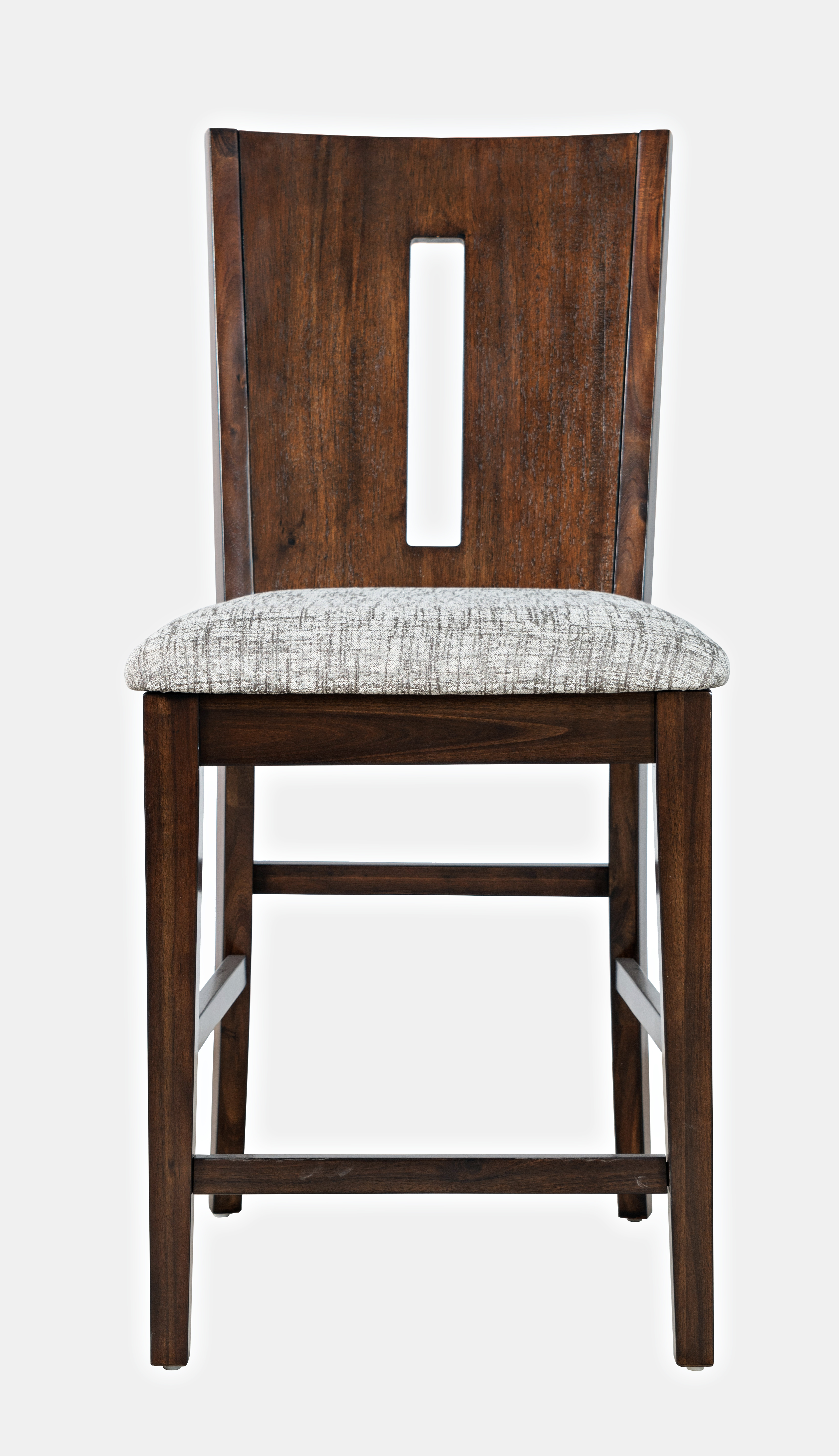 Urban Icon Contemporary Slotback Upholstered Counter Stool (Set of 2)