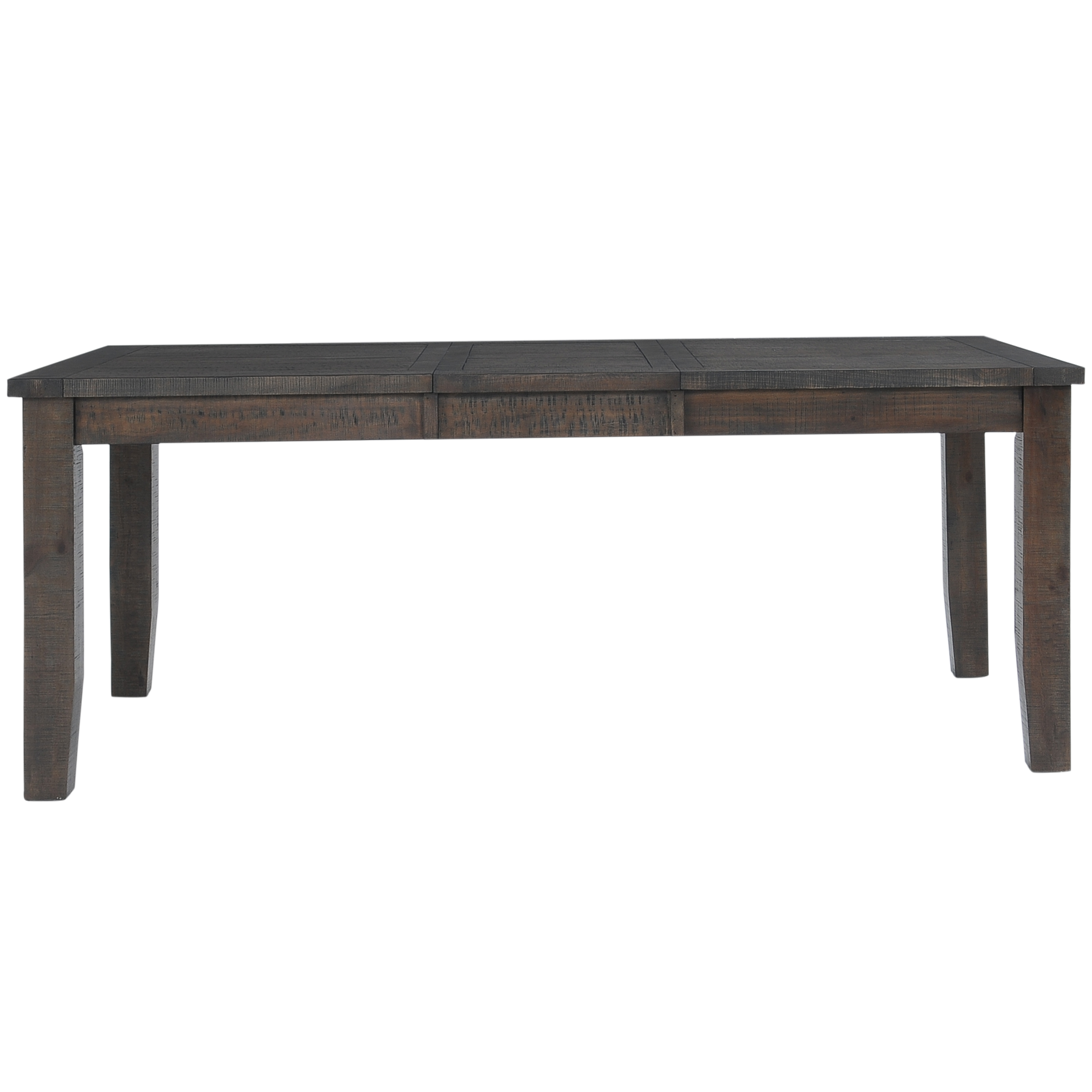 Jofran Furniture Willow Creek Distressed Brown Extension Dining Table