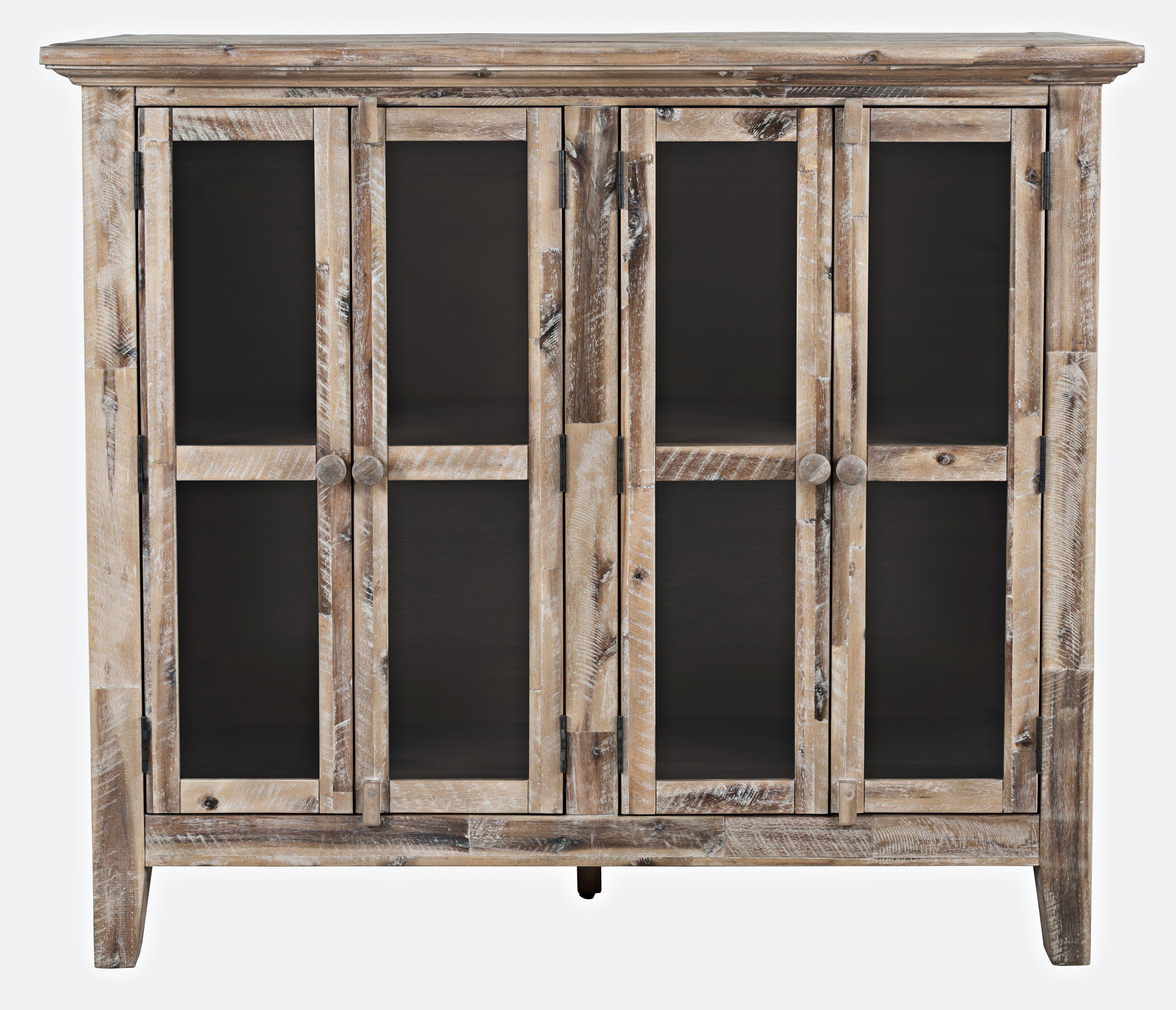 Jofran Furniture Rustic Shores Grey Wash 48 Inch Accent Cabinet