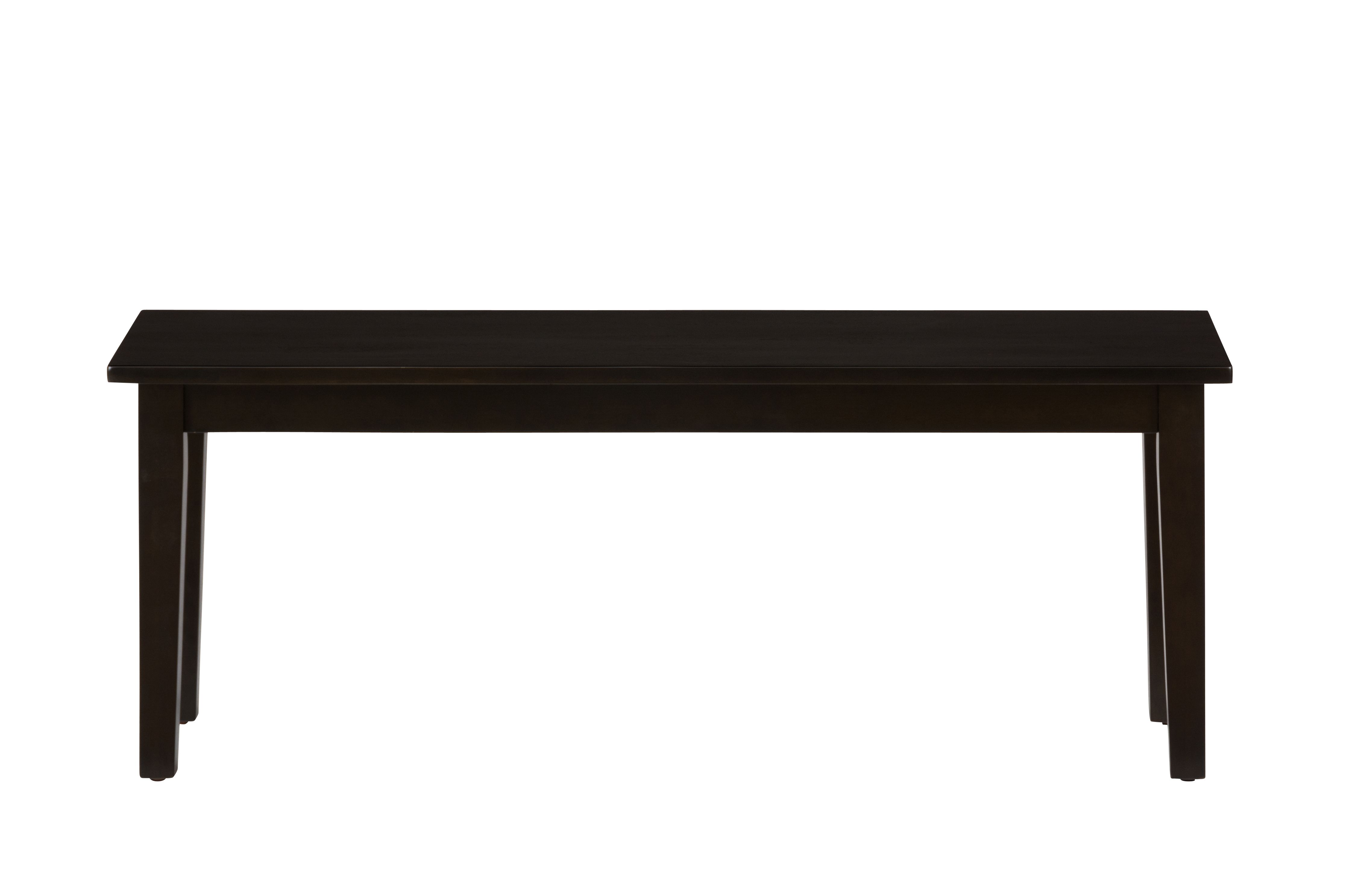 Jofran Furniture Simplicity Espresso Brown Bench