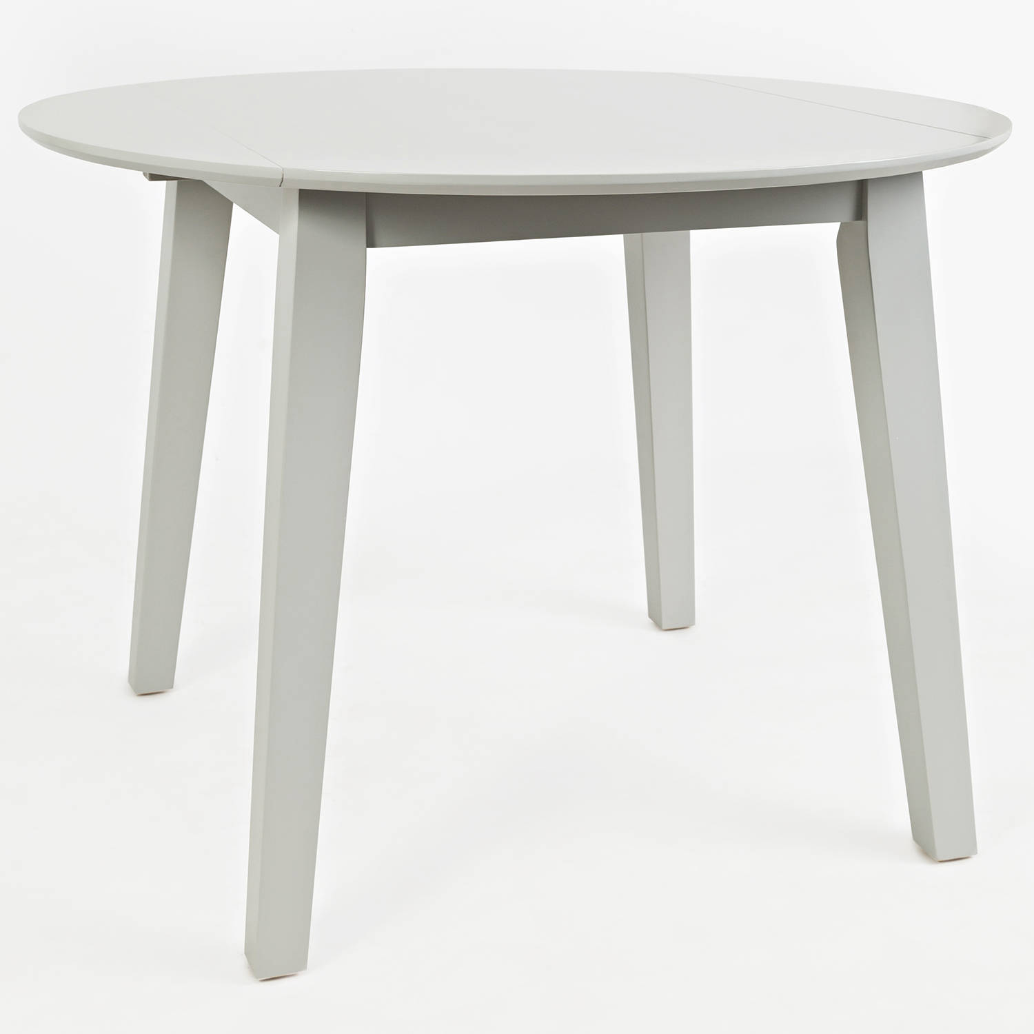 Jofran Furniture Simplicity Paper White Round Drop Leaf Table