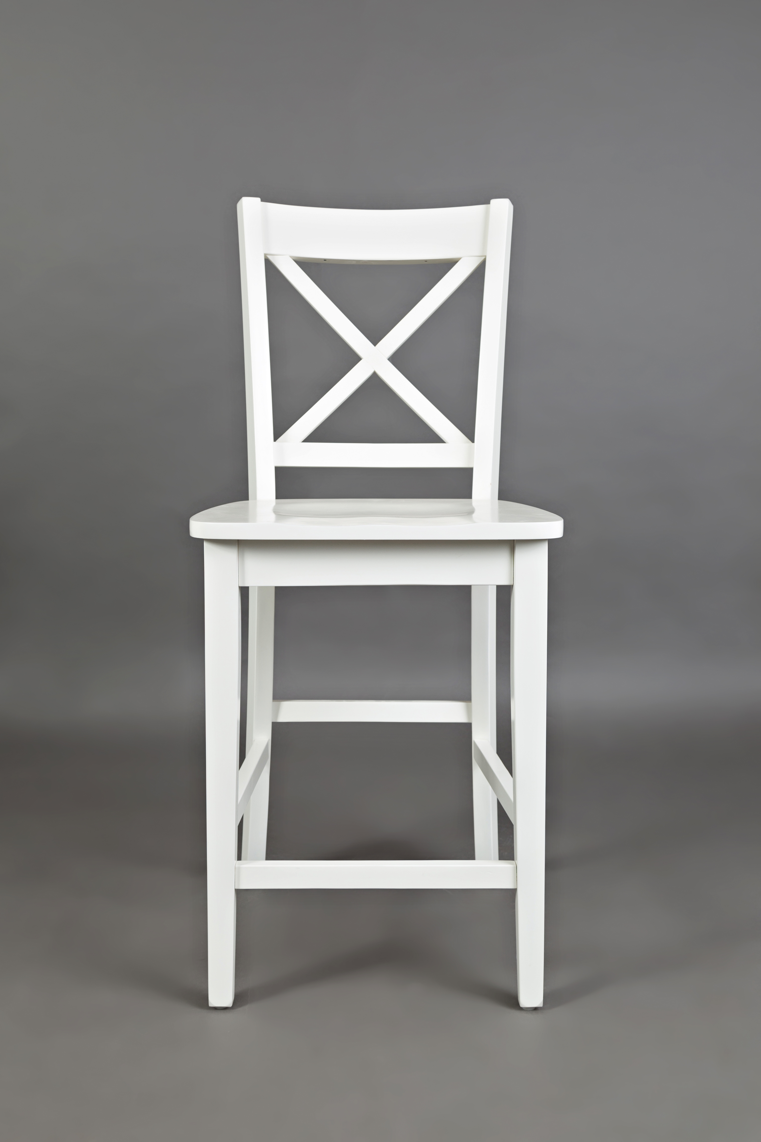 Simplicity Solid Wood Classic X-Back Counter Stool (Set of 2)