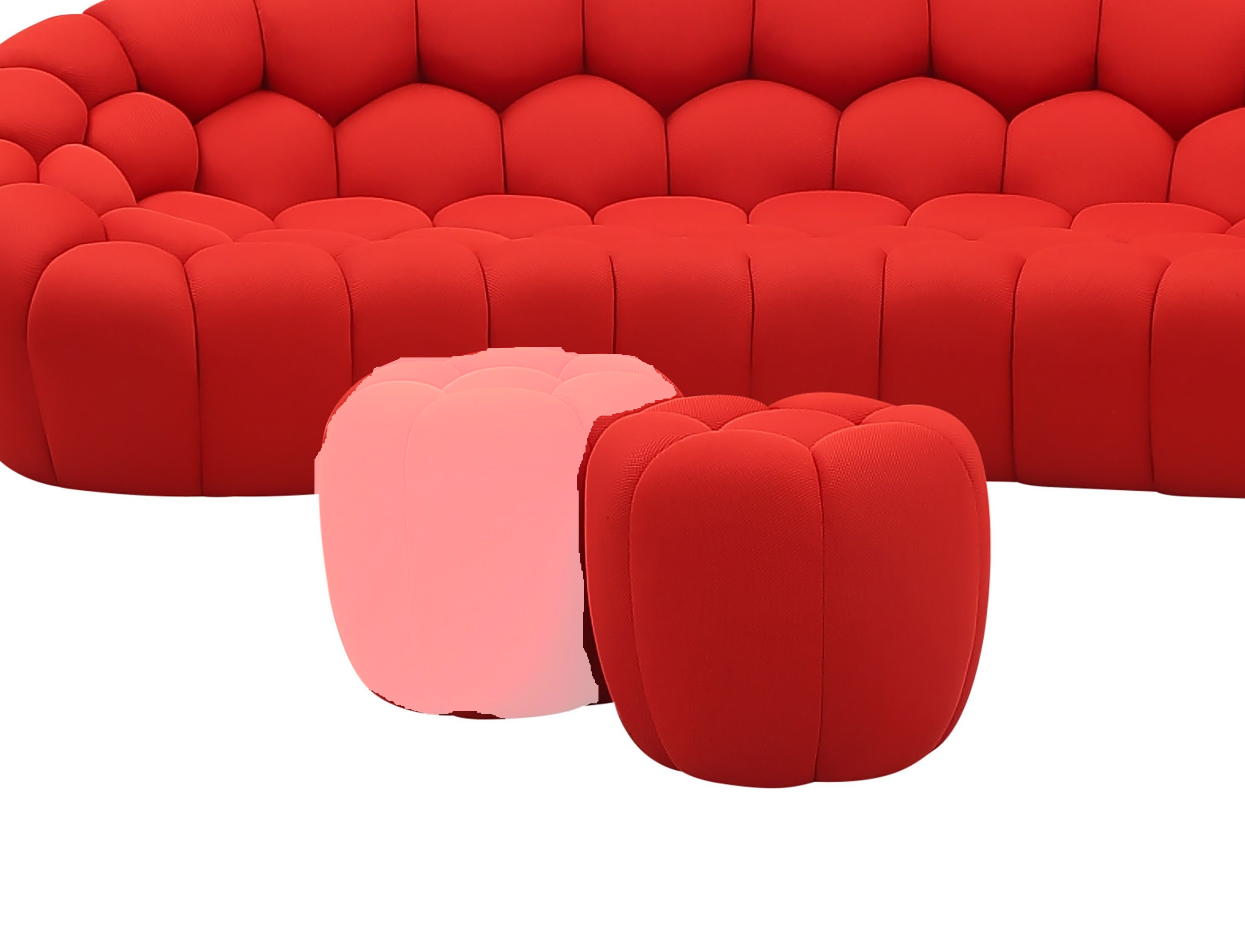 Fantasy Ottoman in Red