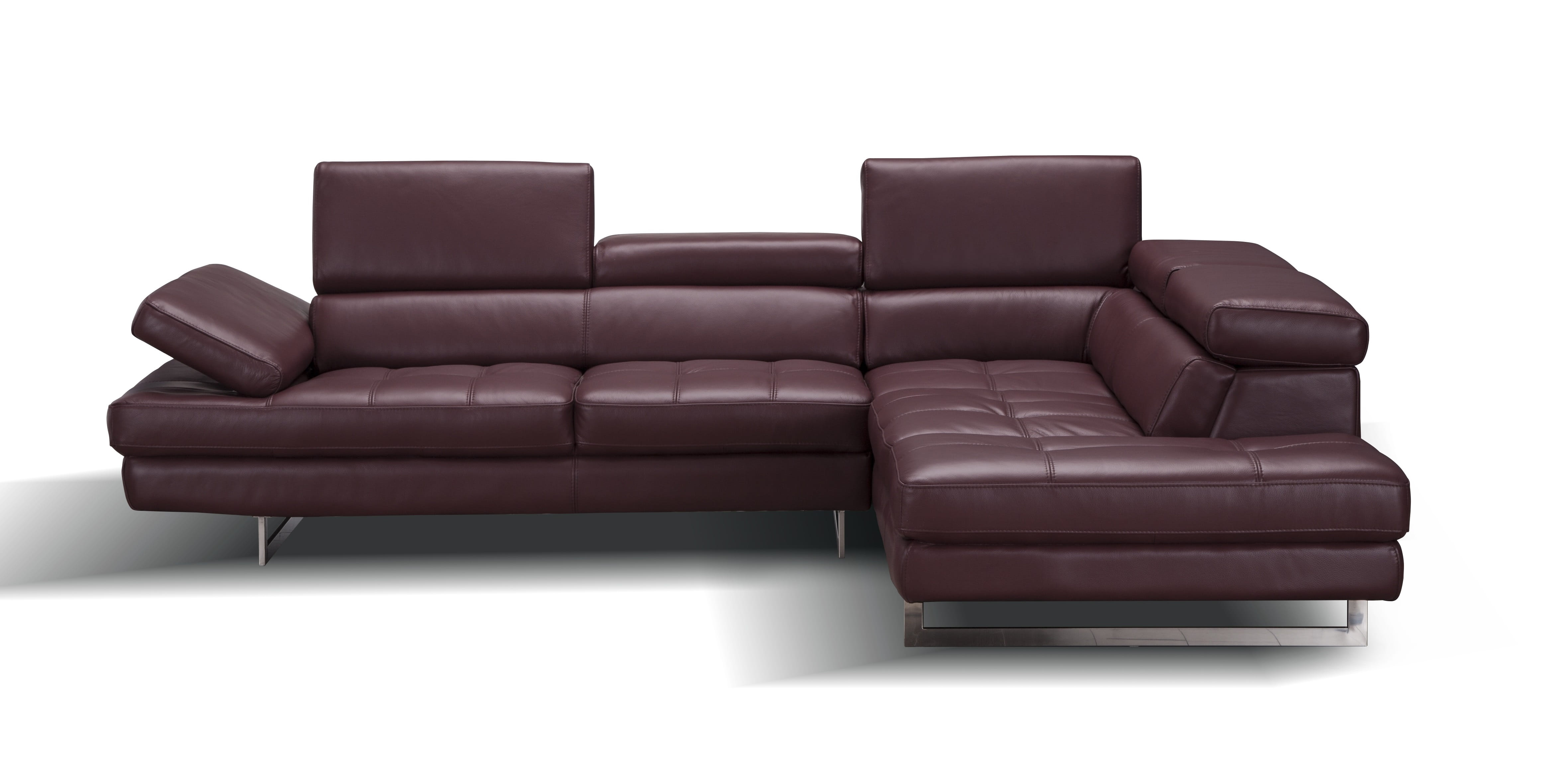 Elite Space Living Antalya Maroon RAF Sectional