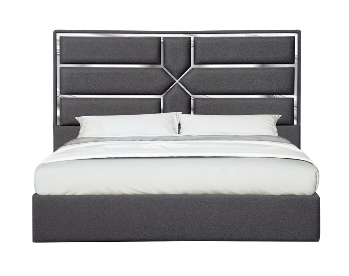 Elite Space Living Grafton Charcoal King Bed