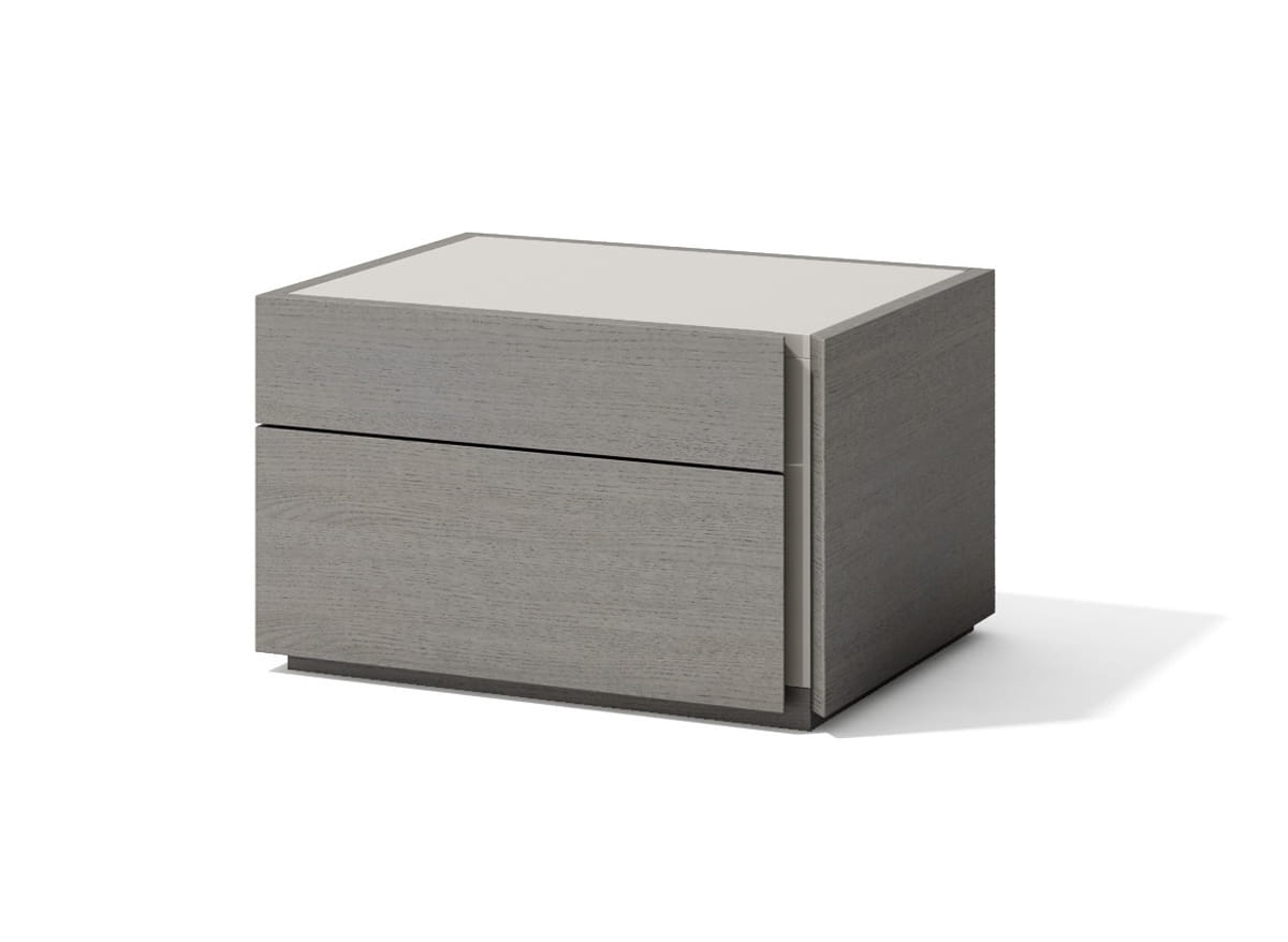 Faro Right Facing Night Stand in Grey