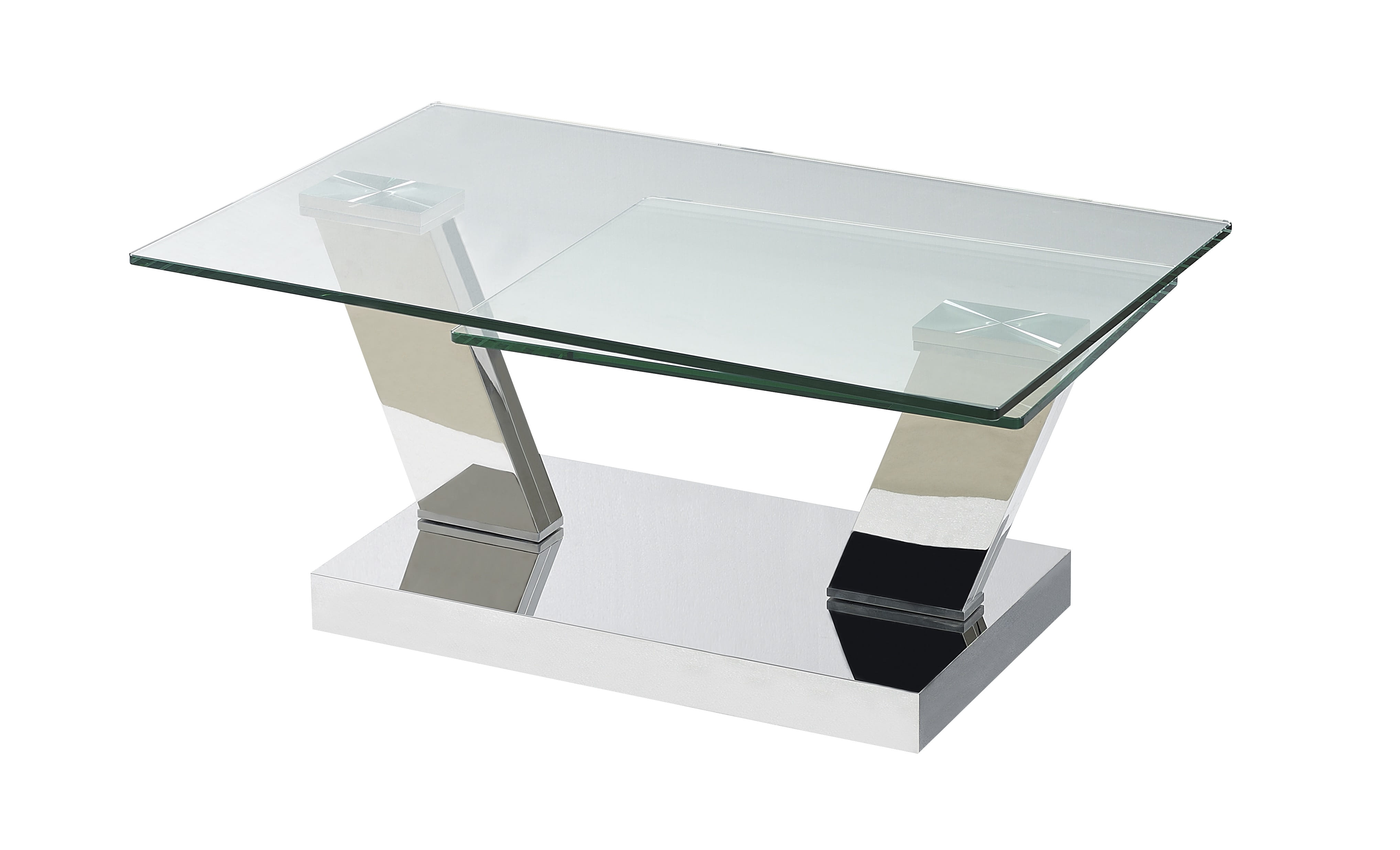 JM Furniture Houston Clear Coffee Table
