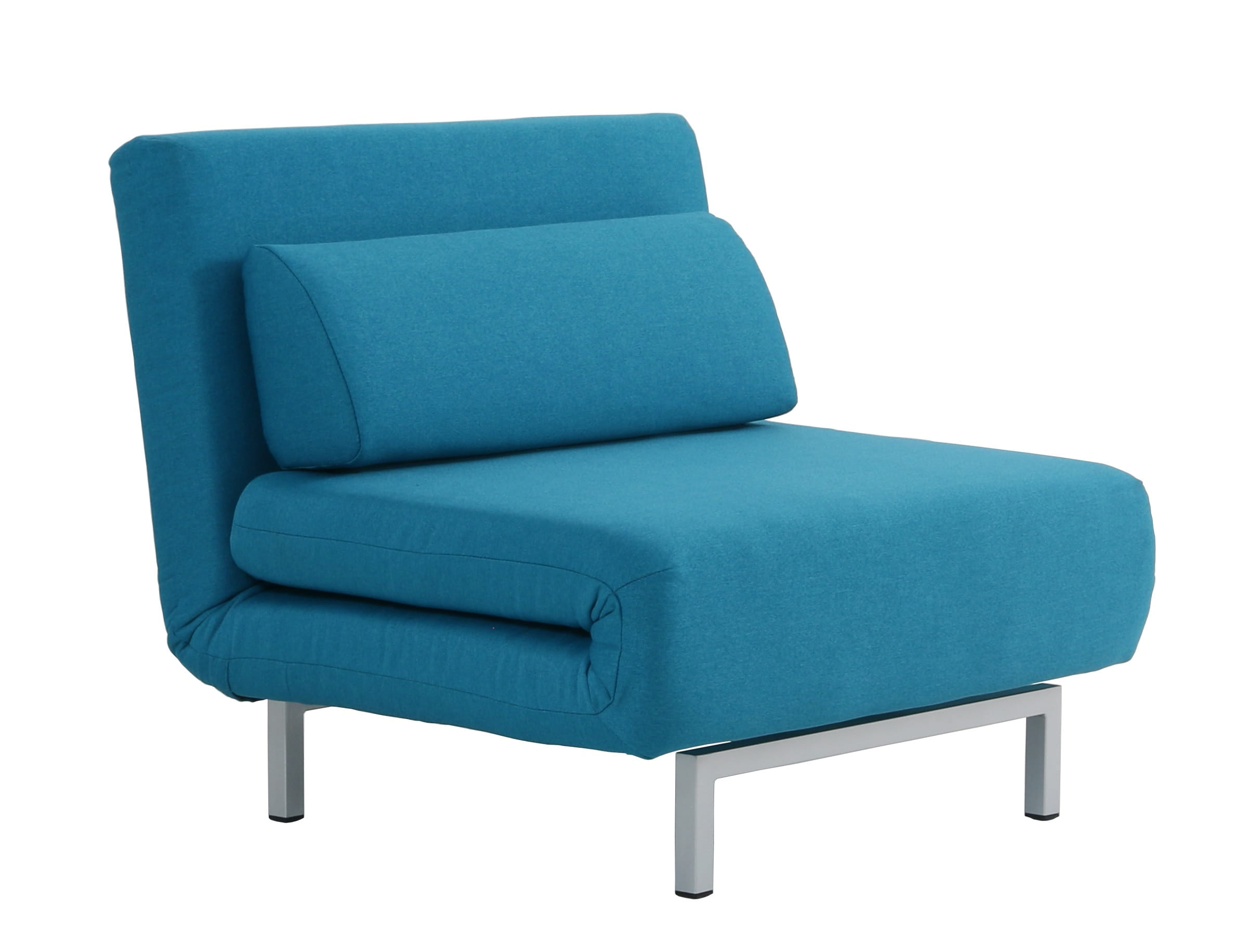 JM Furniture LK06 1 Teal Fabric Premium Chair Bed
