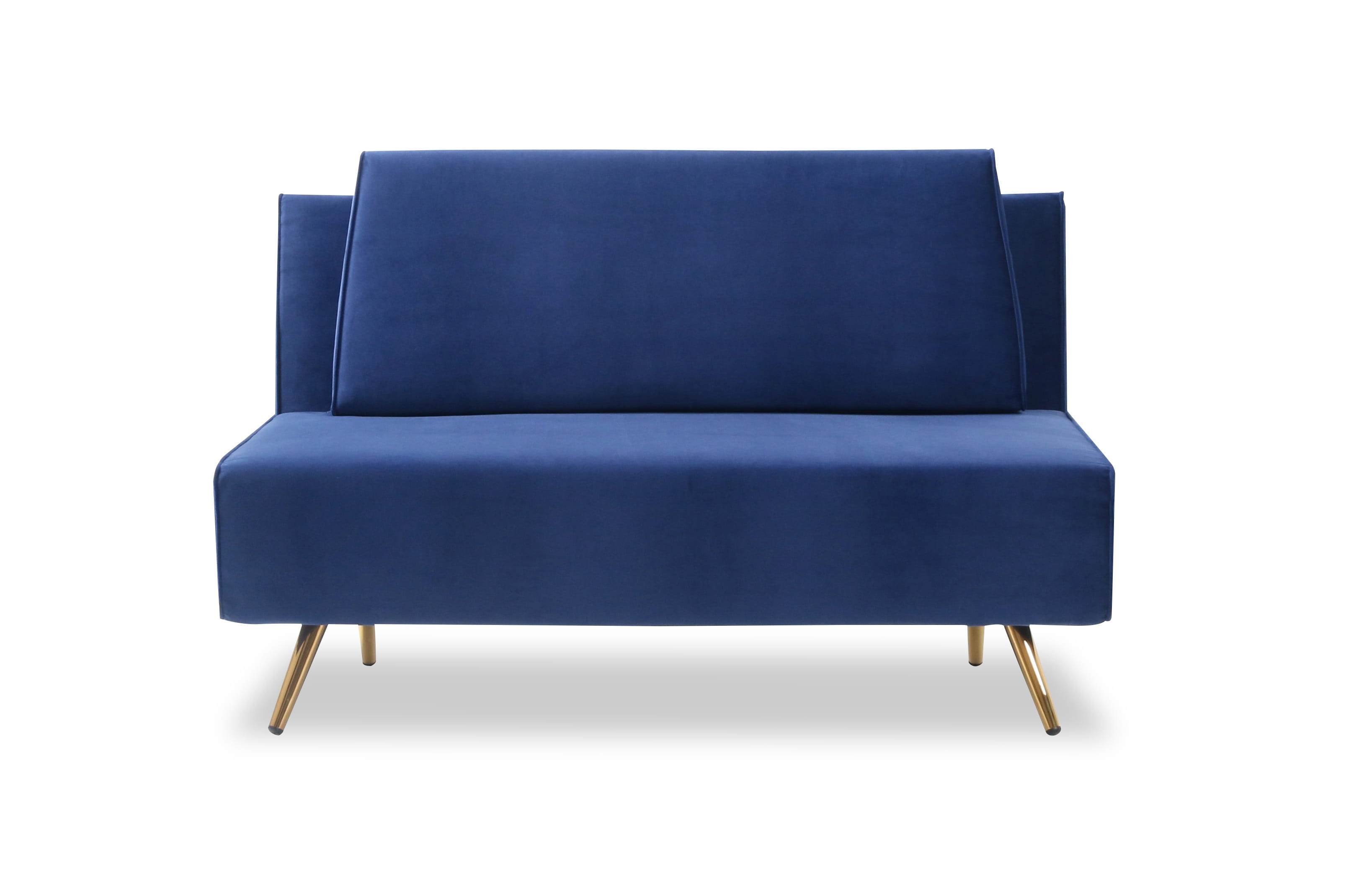 JM Furniture Julius Blue Double Sofa Bed