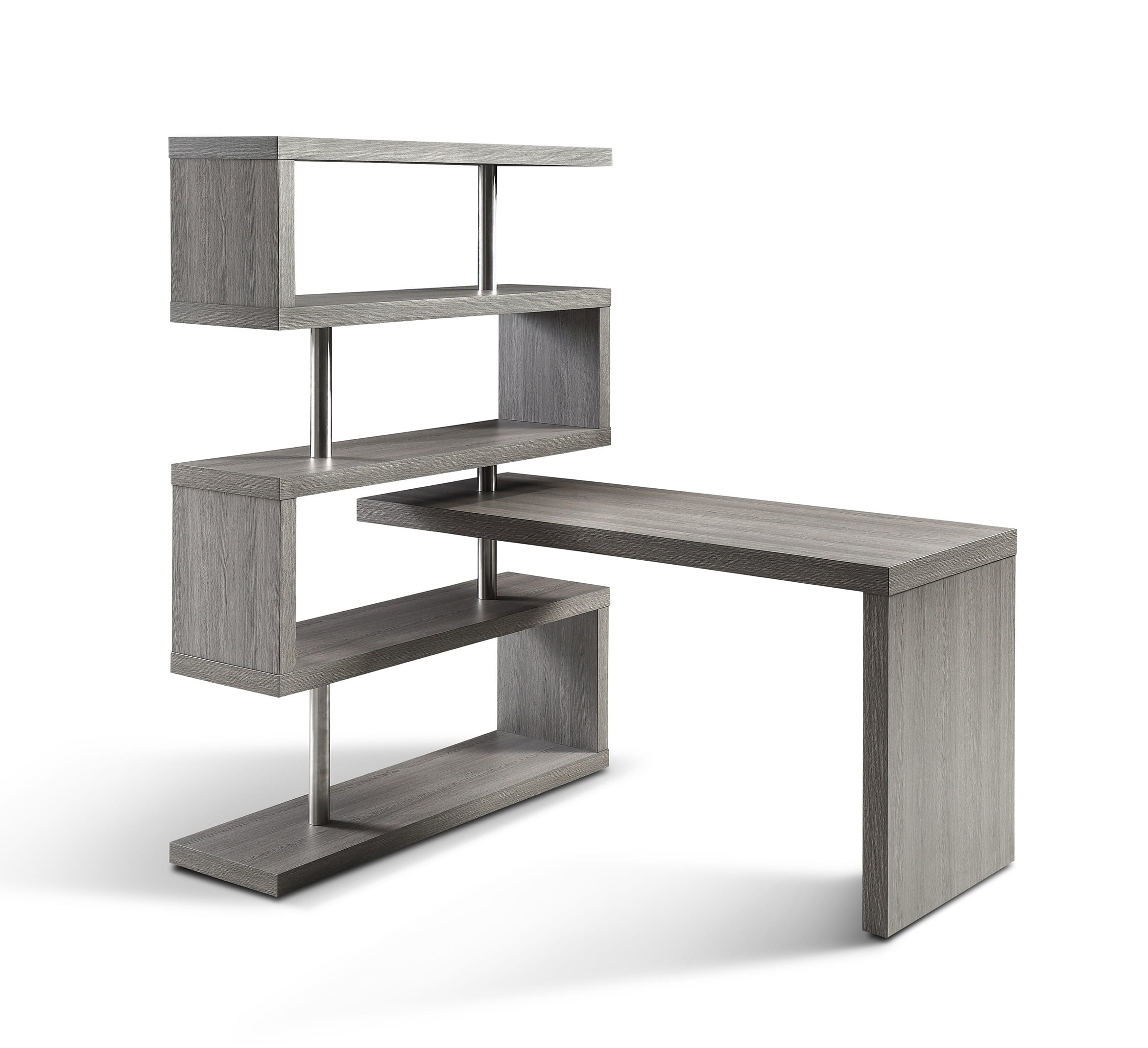 JM Furniture KD002 Matte Grey Office Desk