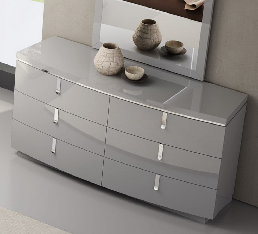 JM Furniture New York Grey Dresser