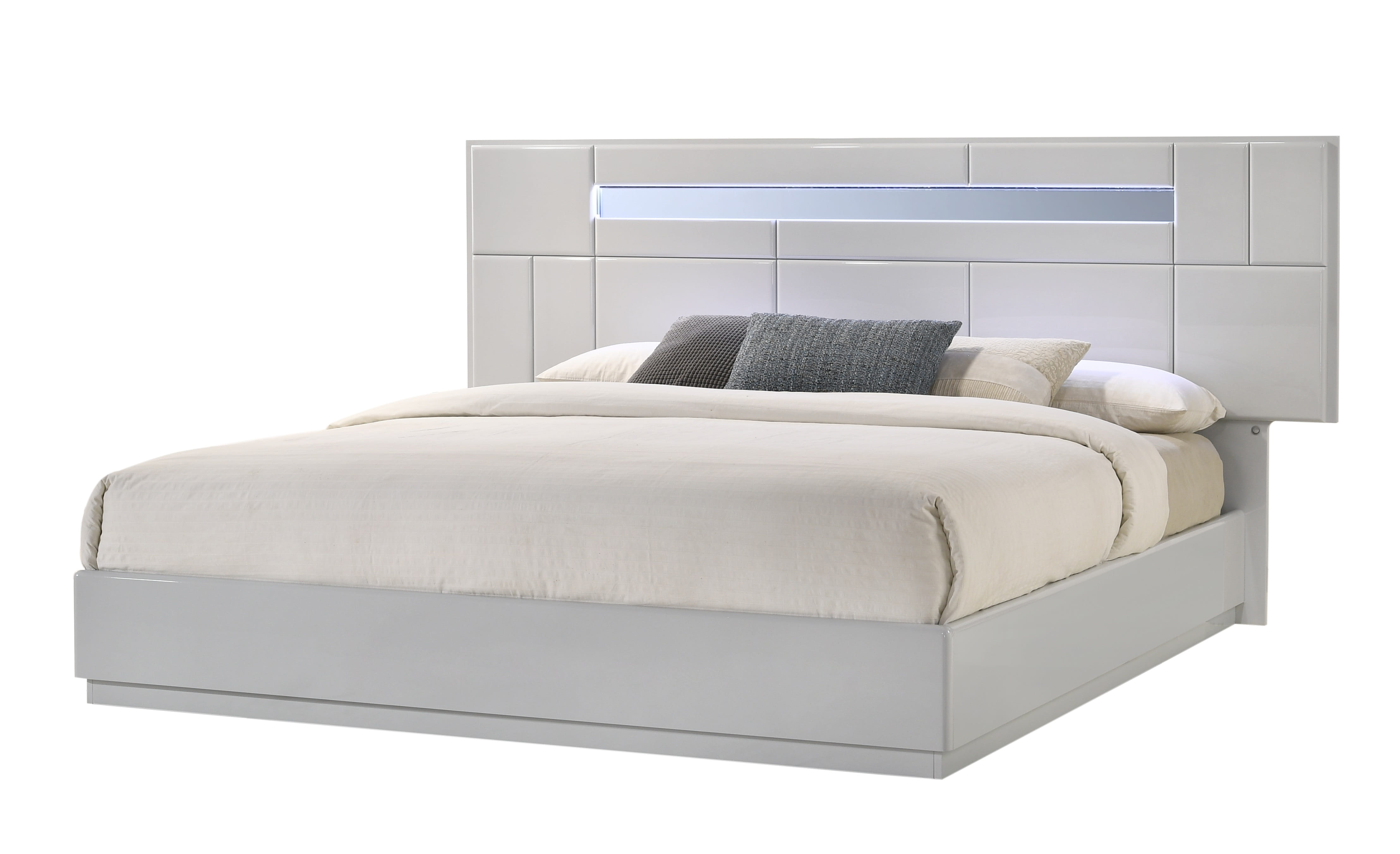 Palermo Grey Q Bed