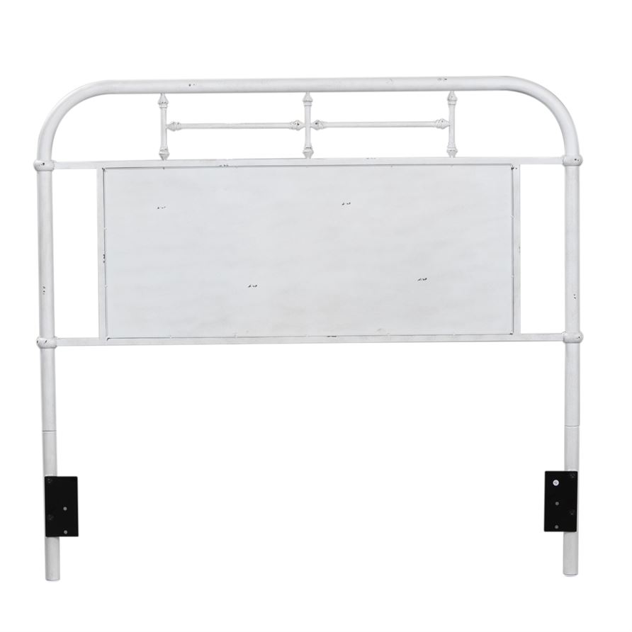 Liberty Vintage Antique White Full Metal Headboard