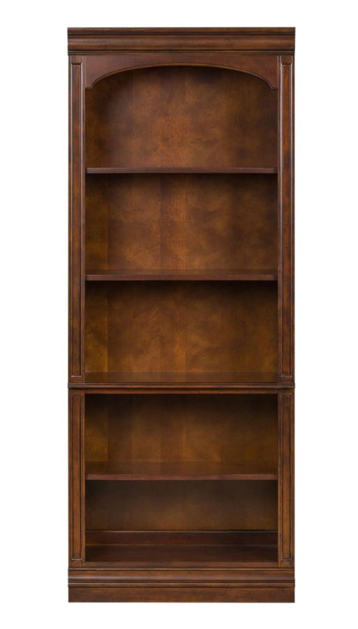 Liberty Brayton Manor Cognac Jr Executive Open Bookcase
