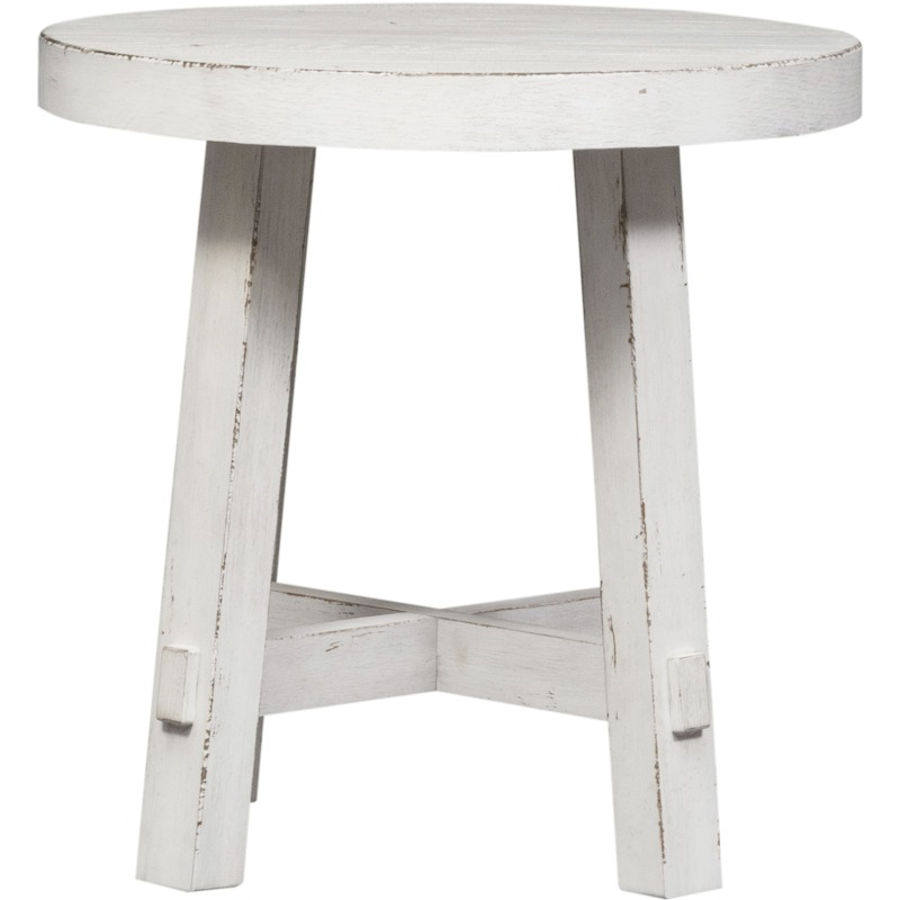 Splay Leg Round End Table