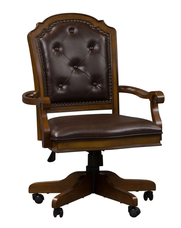 Liberty Amelia Antique Toffee Jr Executive Office Chair