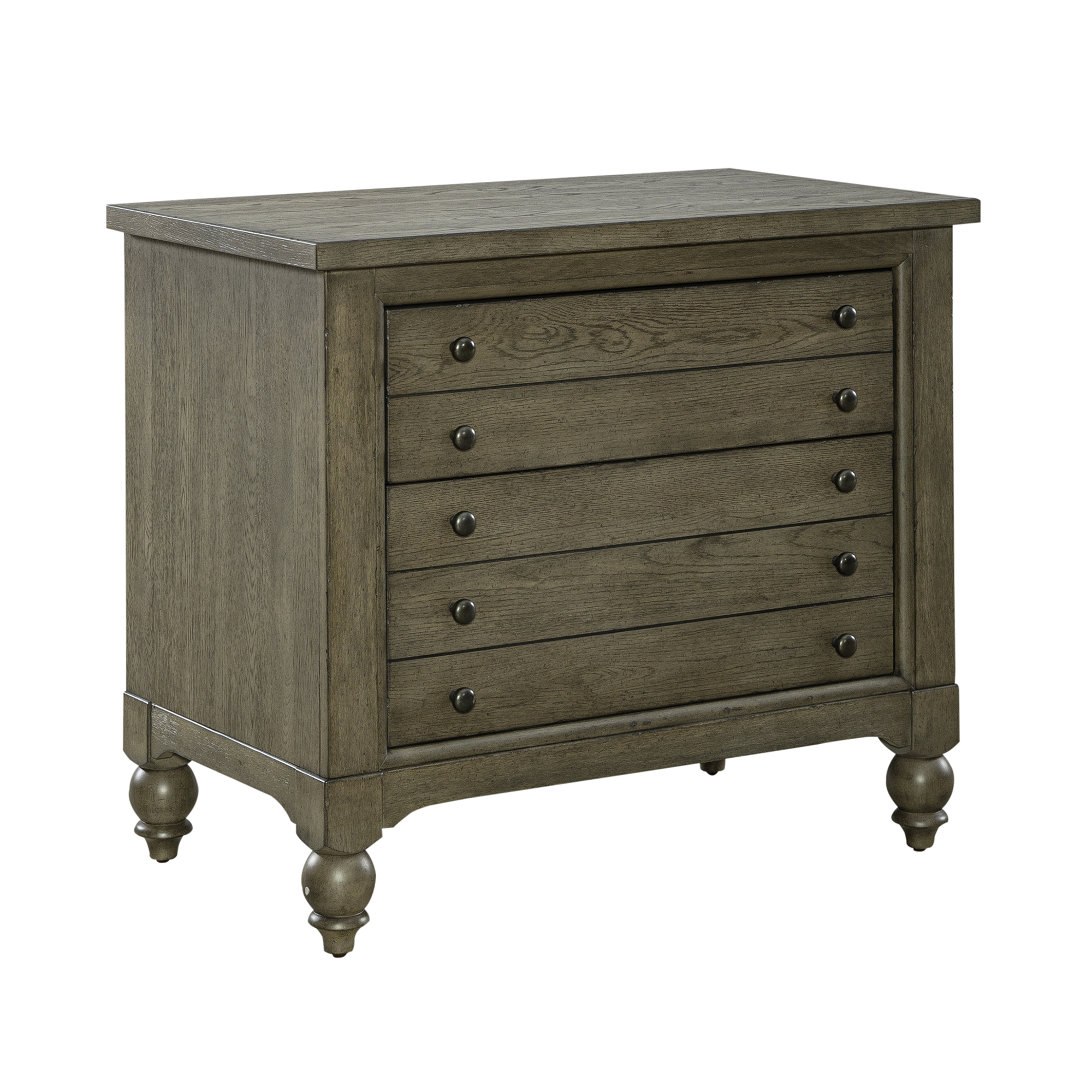 Liberty Americana Farmhouse Dusty Taupe Lateral File Cabinet