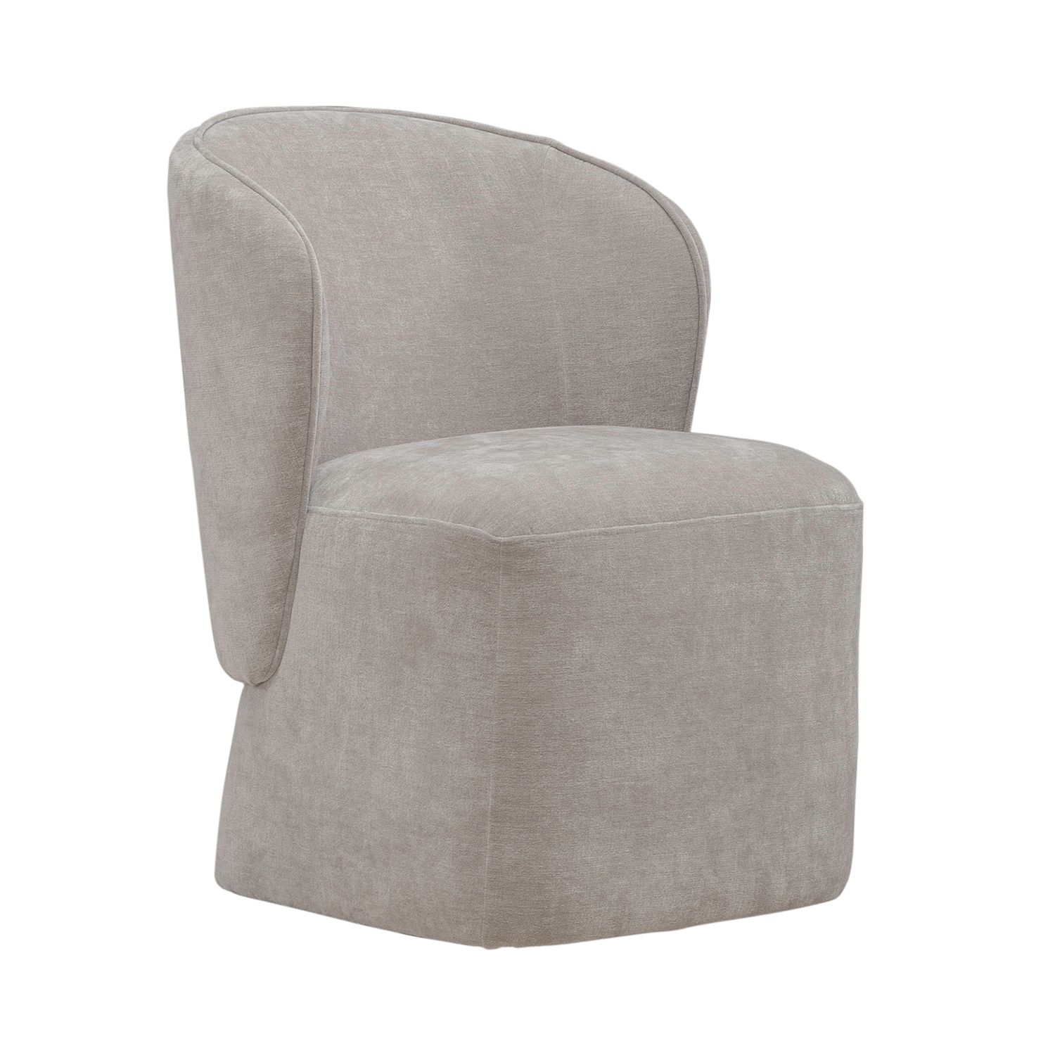 Liberty Truffle Dining Chair with Casters